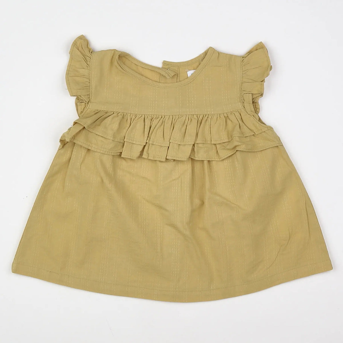 Vertbaudet - blouse jaune - 18 mois
