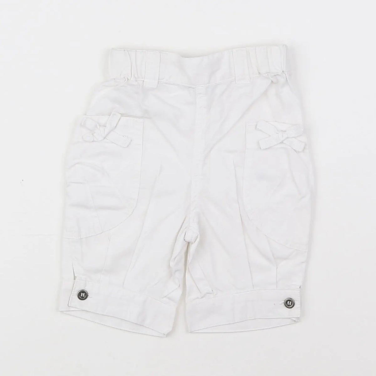 Vertbaudet - pantalon blanc - 6 mois