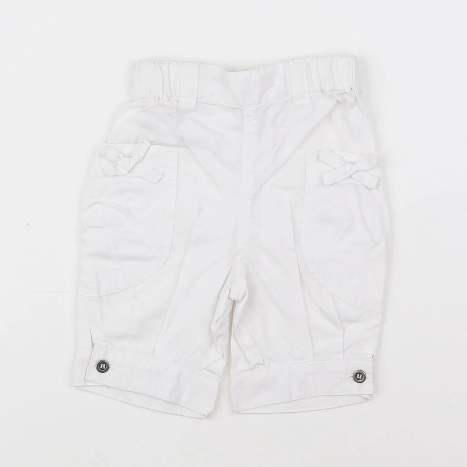 Vertbaudet - pantalon blanc - 6 mois