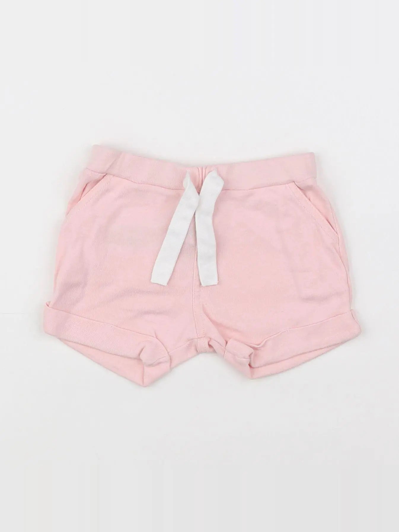 Petit Bateau - short rose - 6 mois