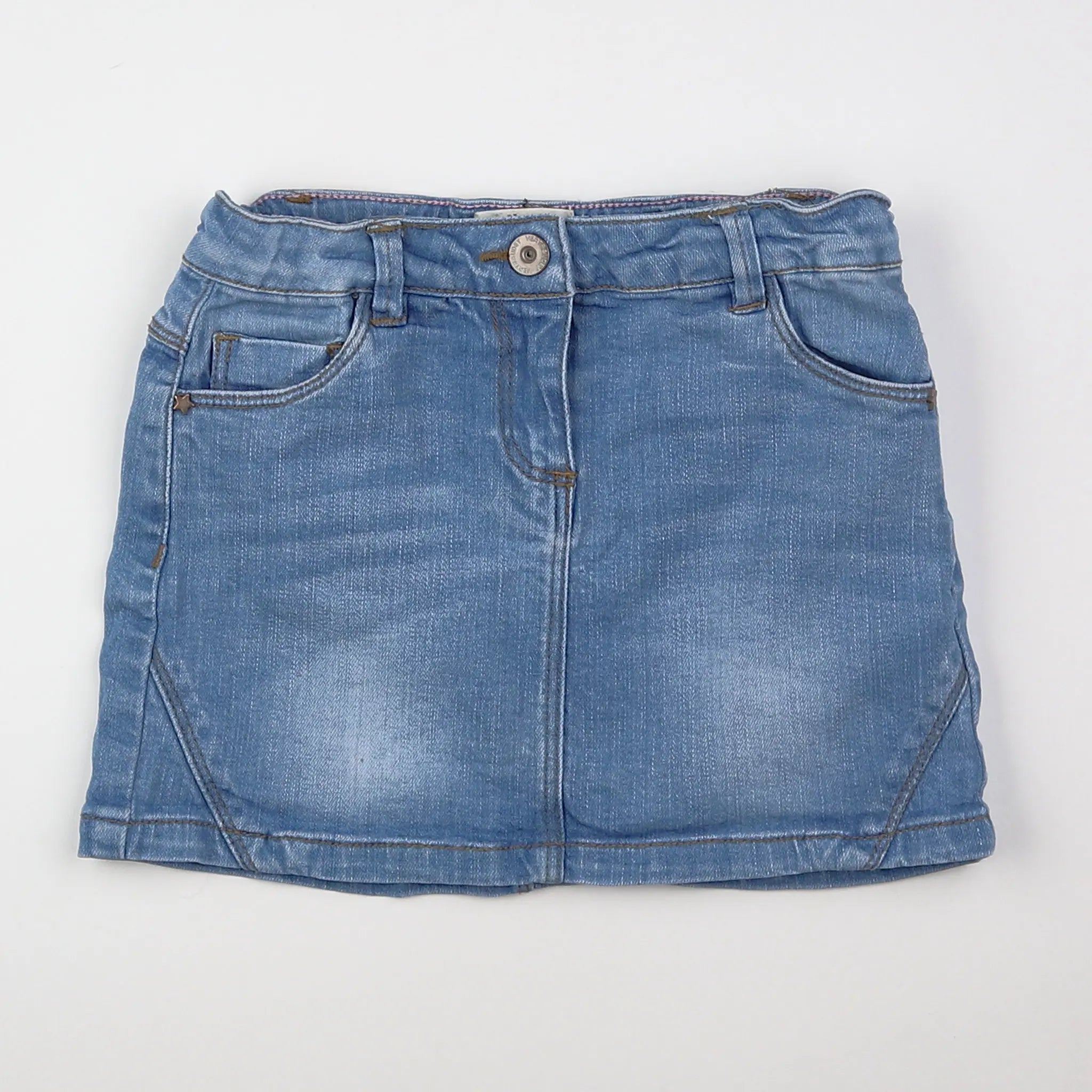 Vertbaudet - jupe bleu - 4 ans