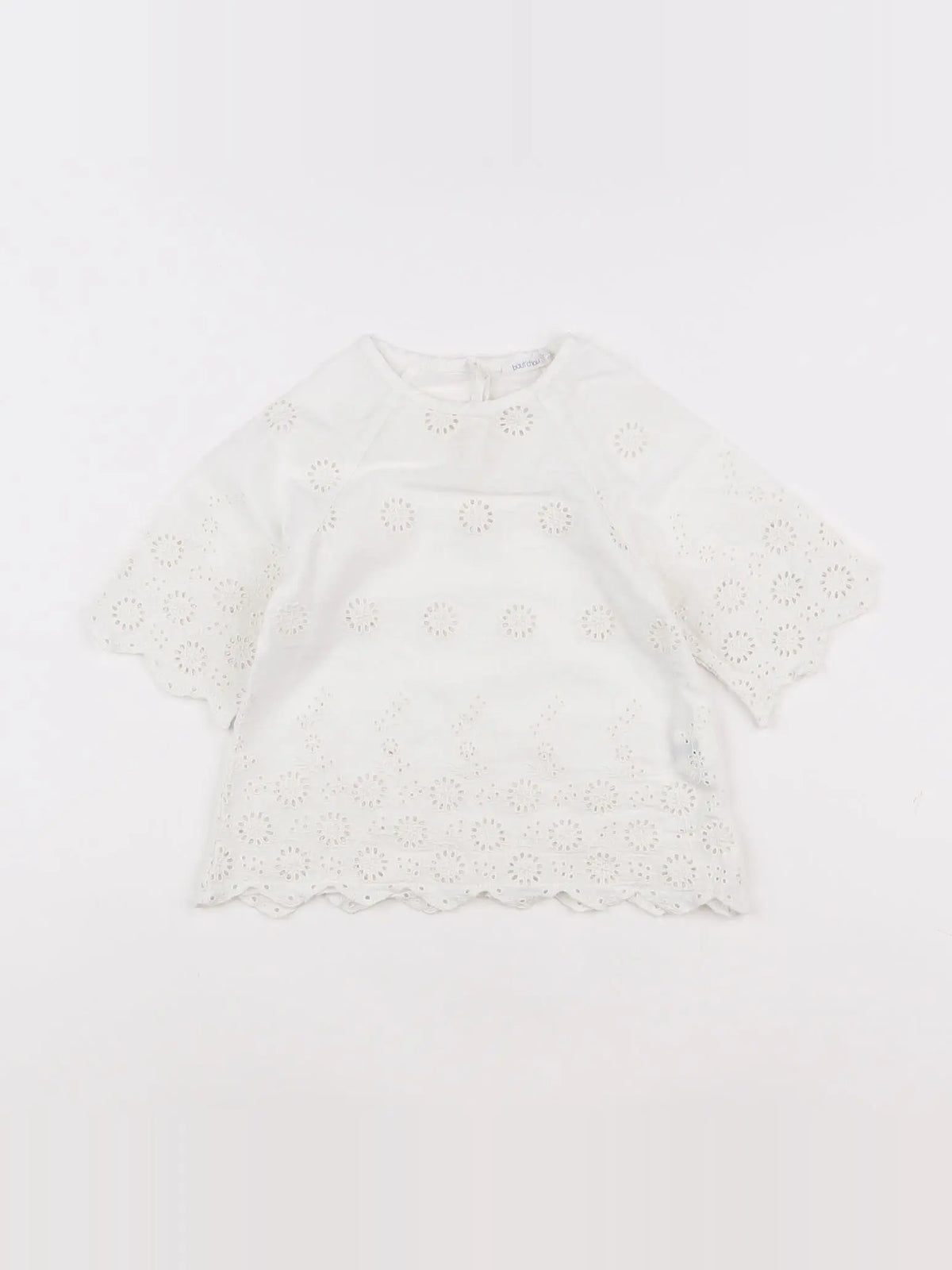 Boutchou - robe blanc - 12 mois