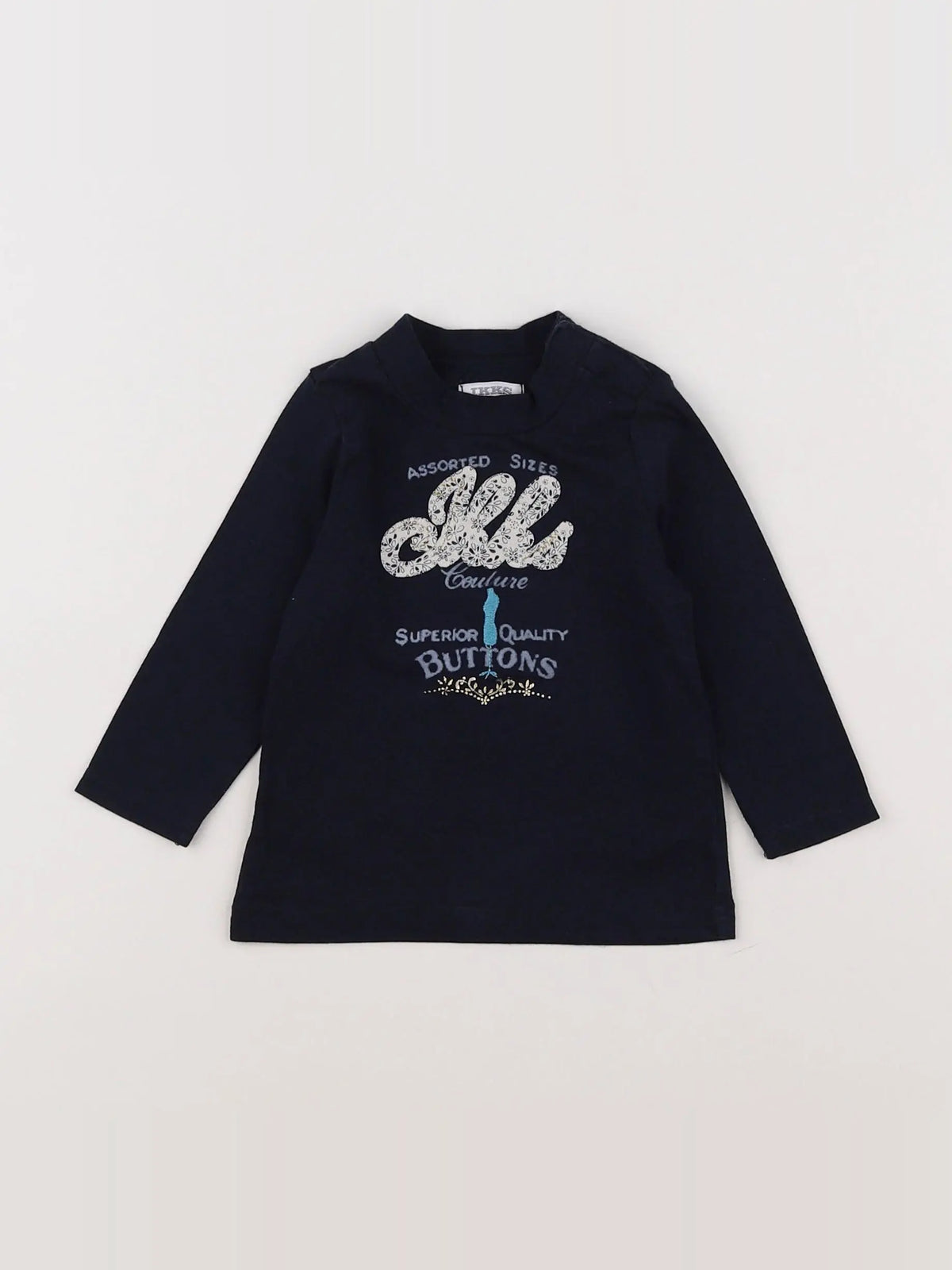 IKKS - tee-shirt bleu - 6 mois