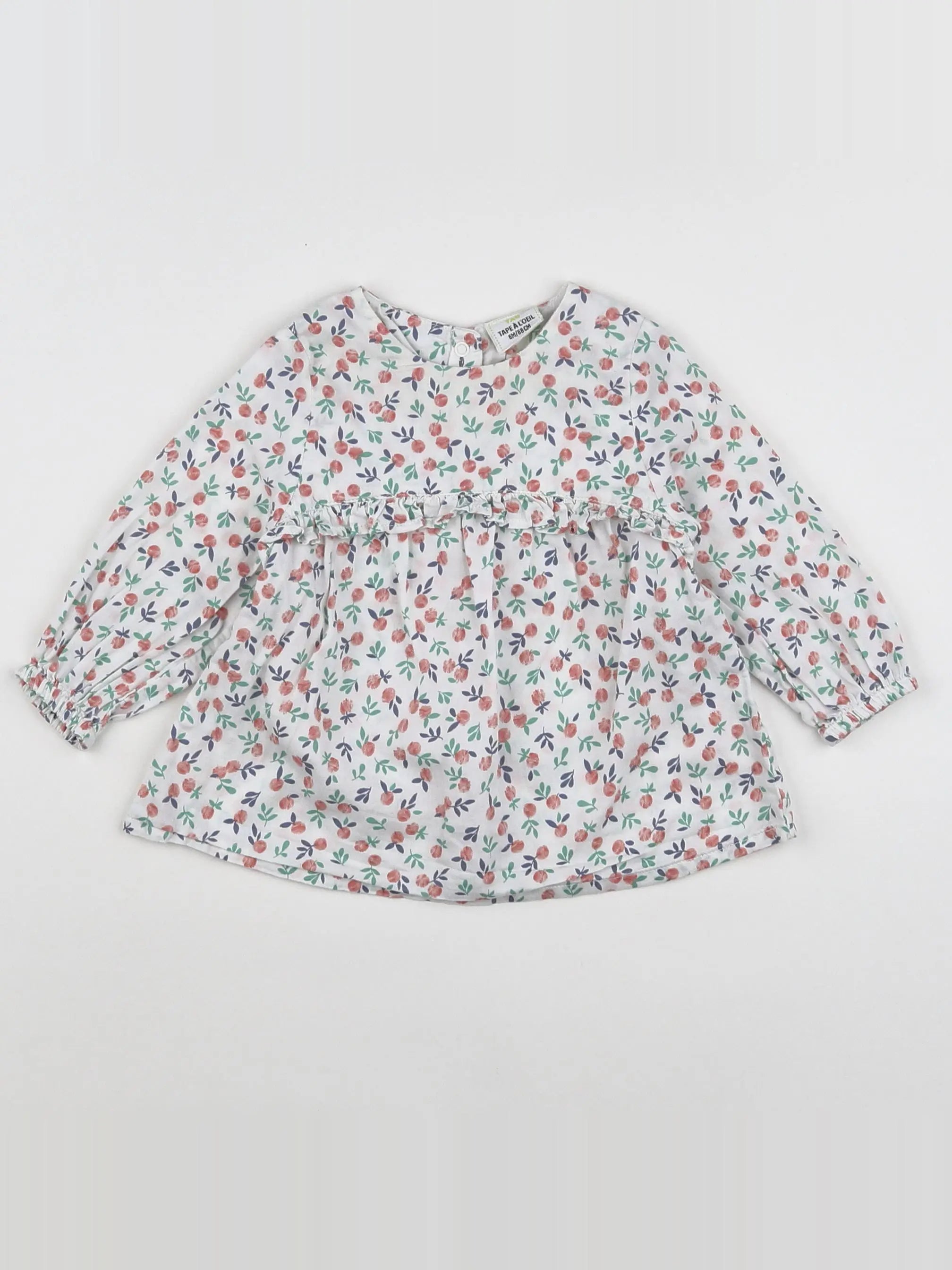 Tape à l'oeil - robe multicolore - 6 mois