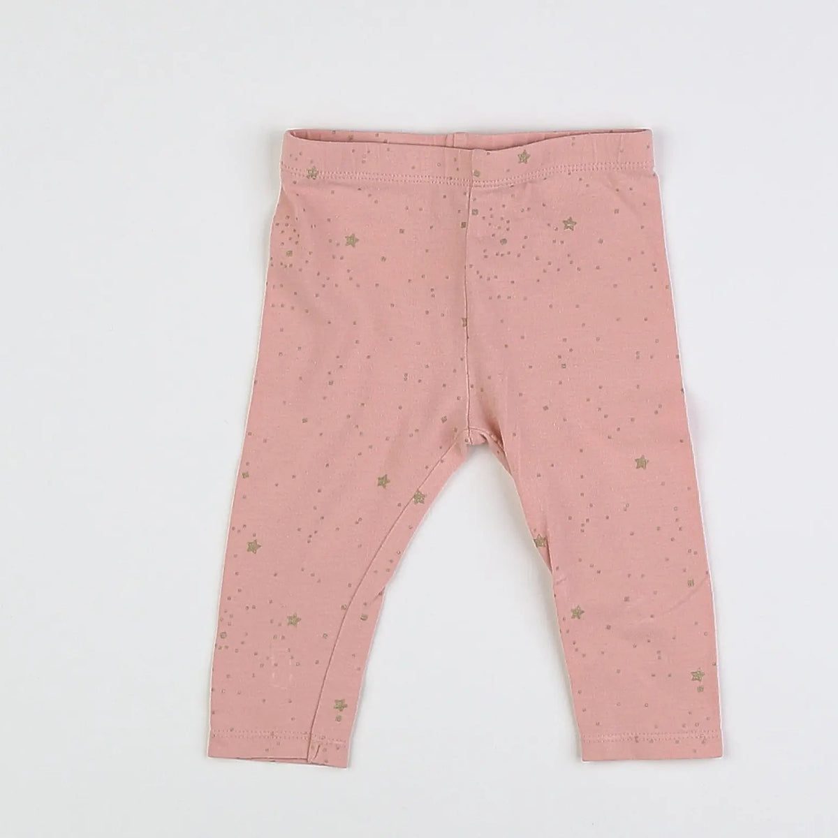 Vertbaudet - legging rose - 9 mois
