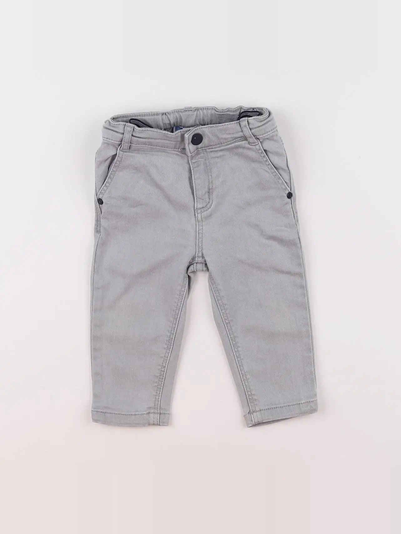 Jacadi - pantalon gris - 12 mois