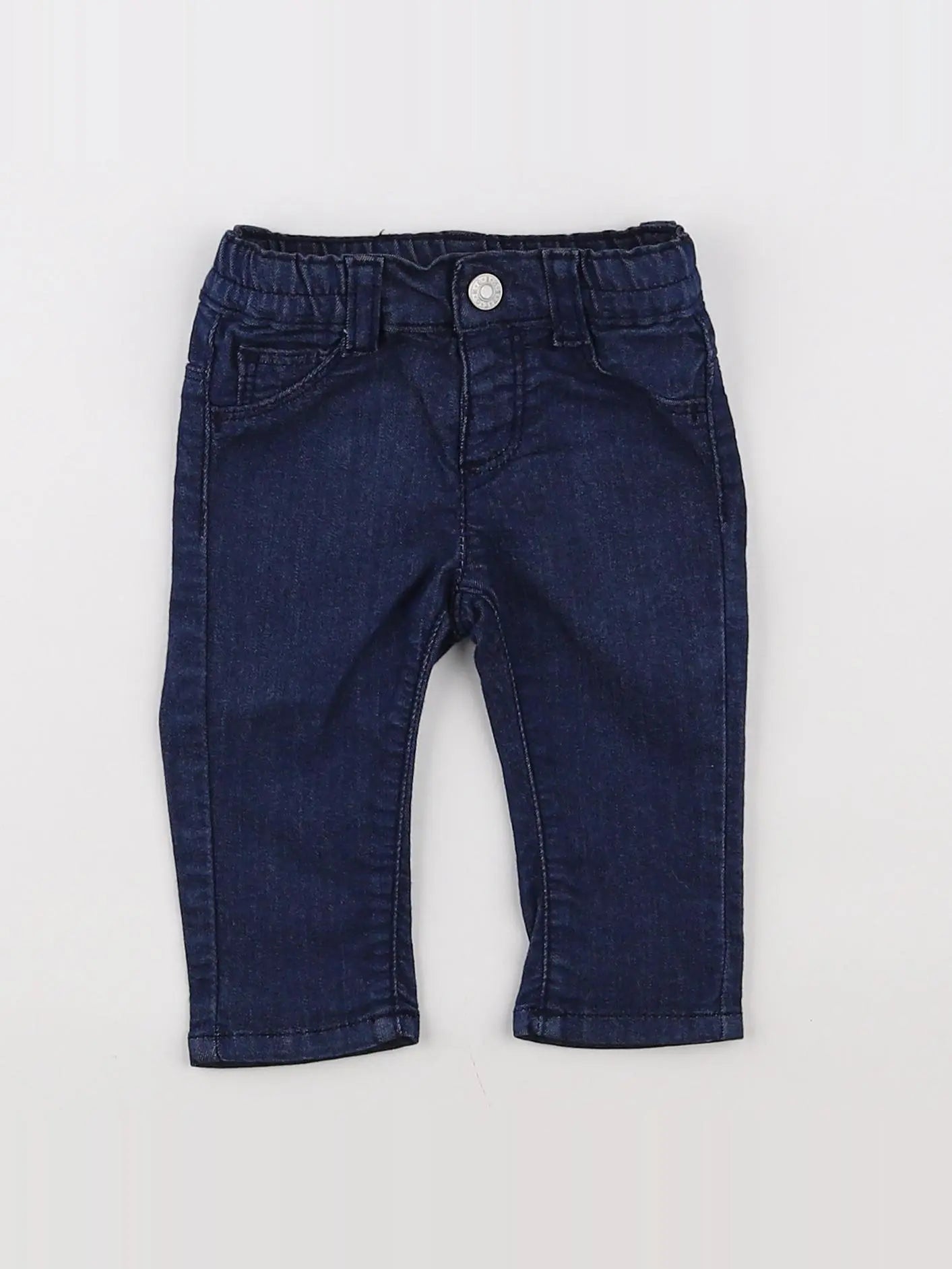 Benetton - pantalon bleu - 3 mois