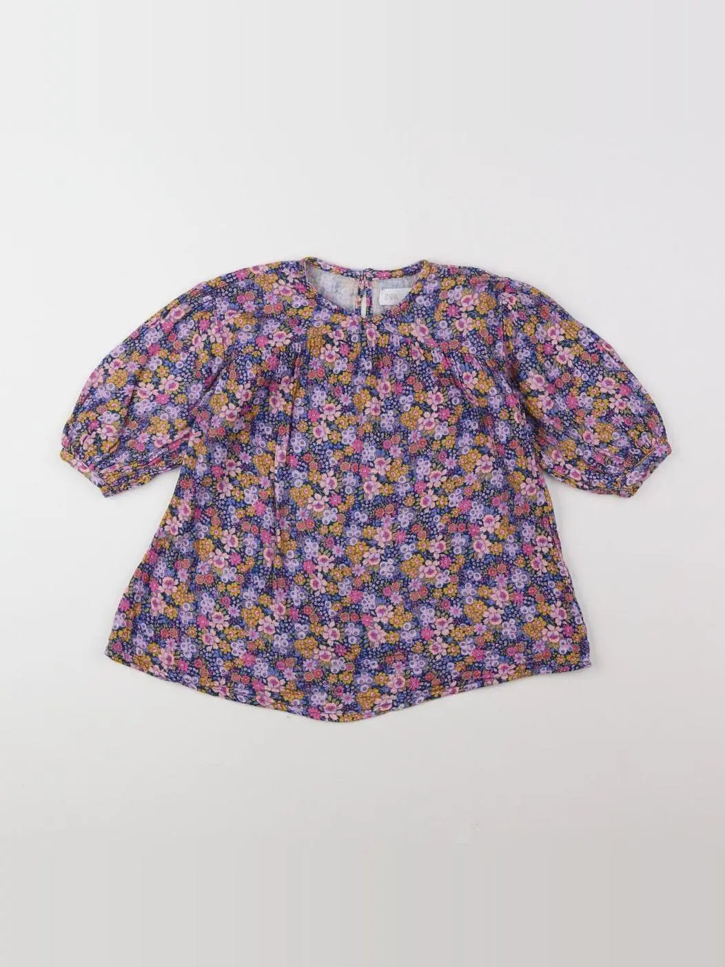 Zara - robe multicolore - 12/18 mois