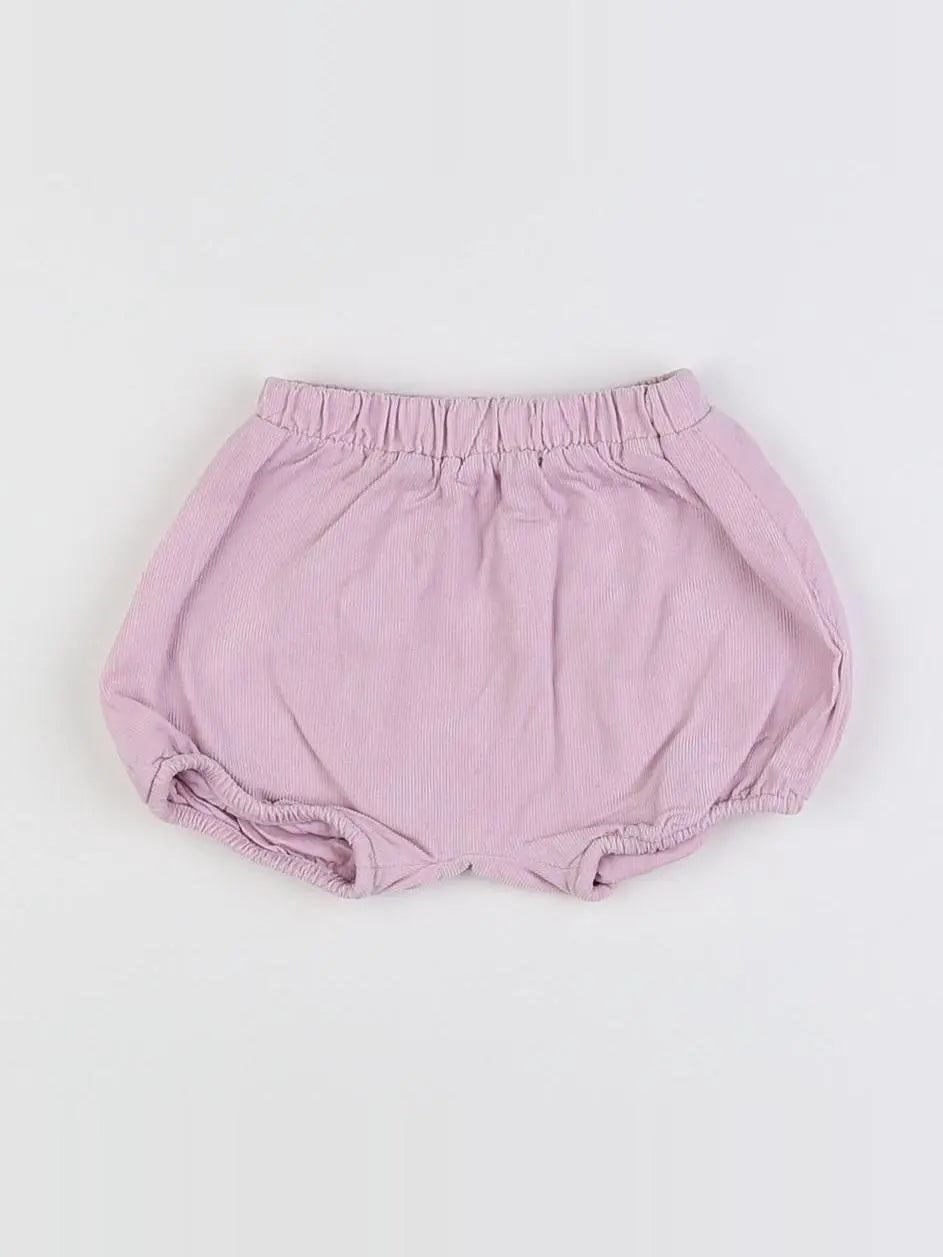 Vertbaudet - bloomer rose - 3 mois