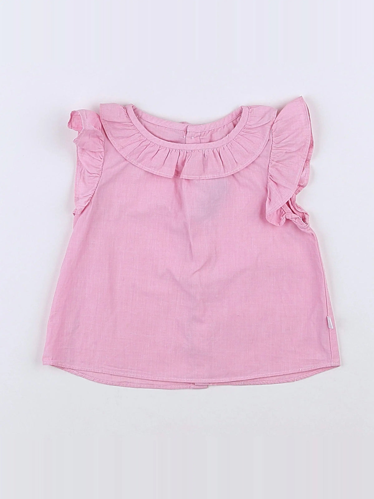 Jacadi - blouse rose - 12 mois