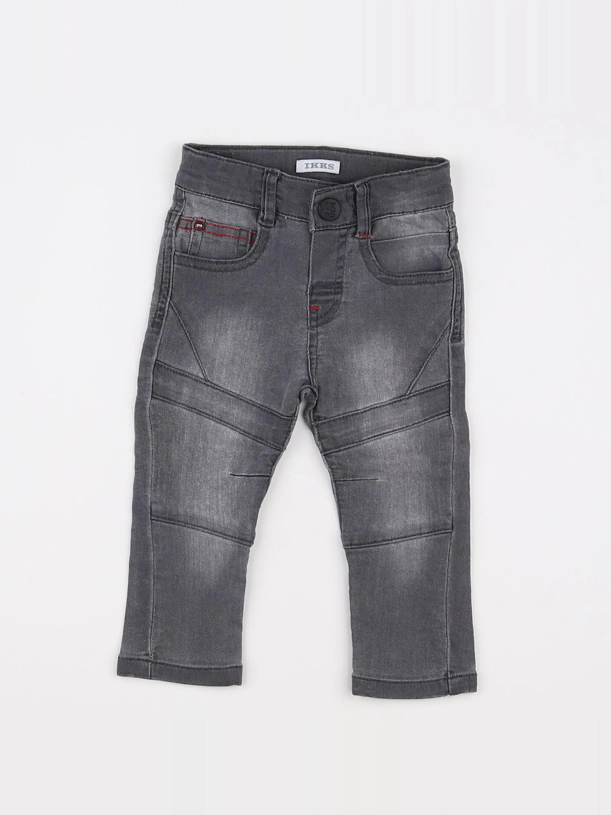 IKKS - jean gris - 6 mois