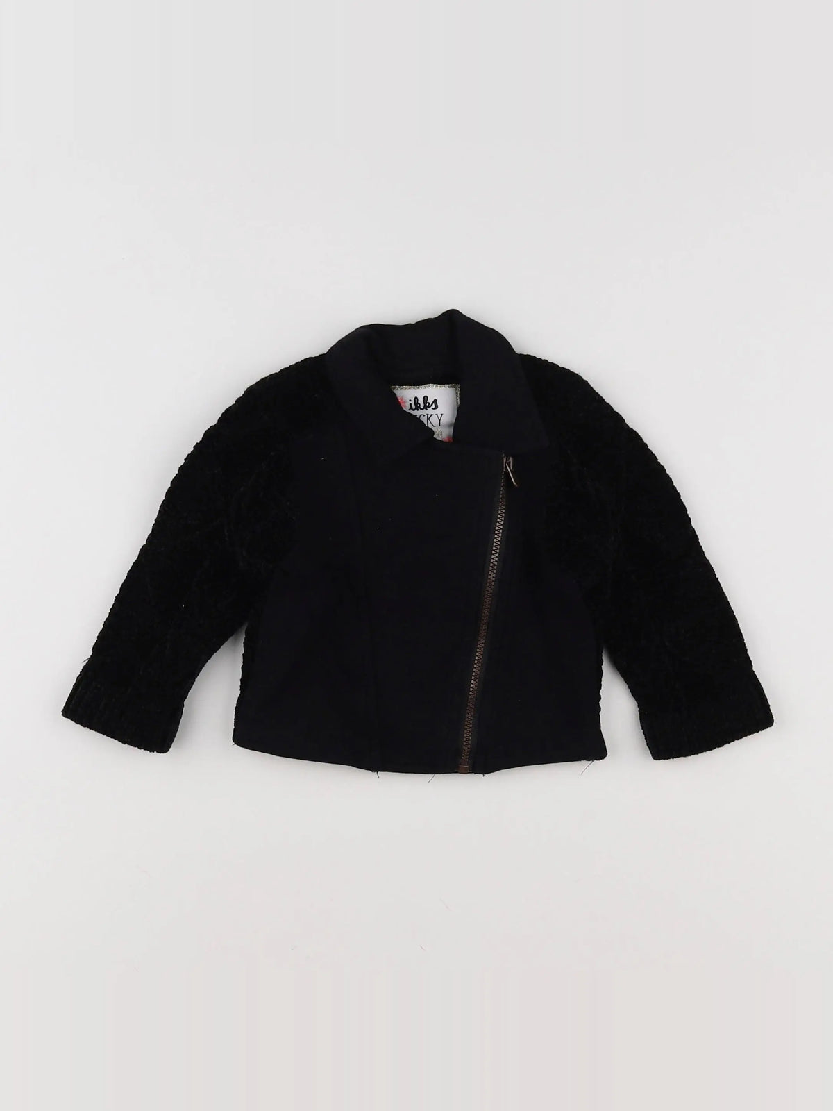 IKKS - veste noir - 12 mois