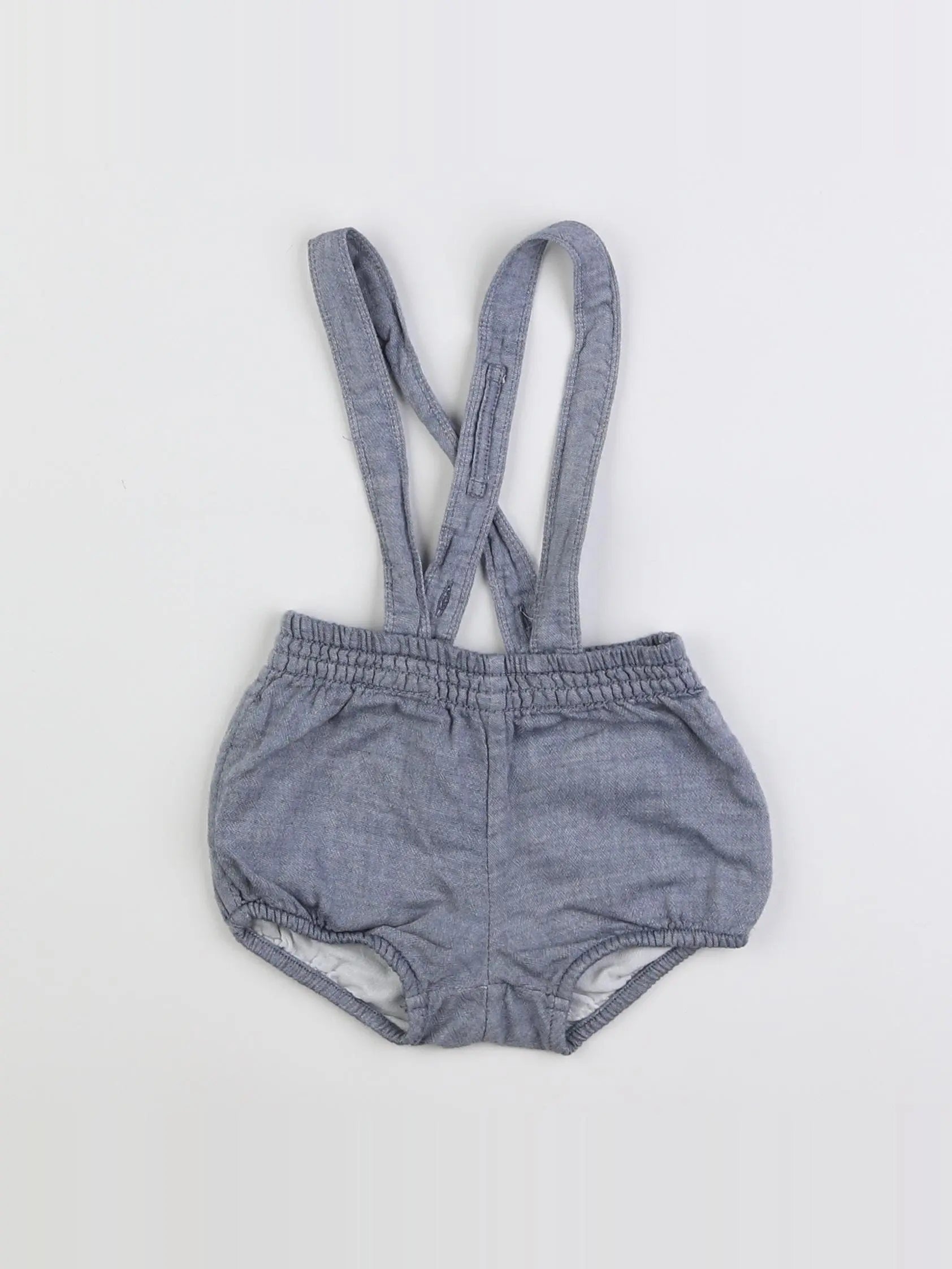 H&M - bloomer bleu - 3/6 mois