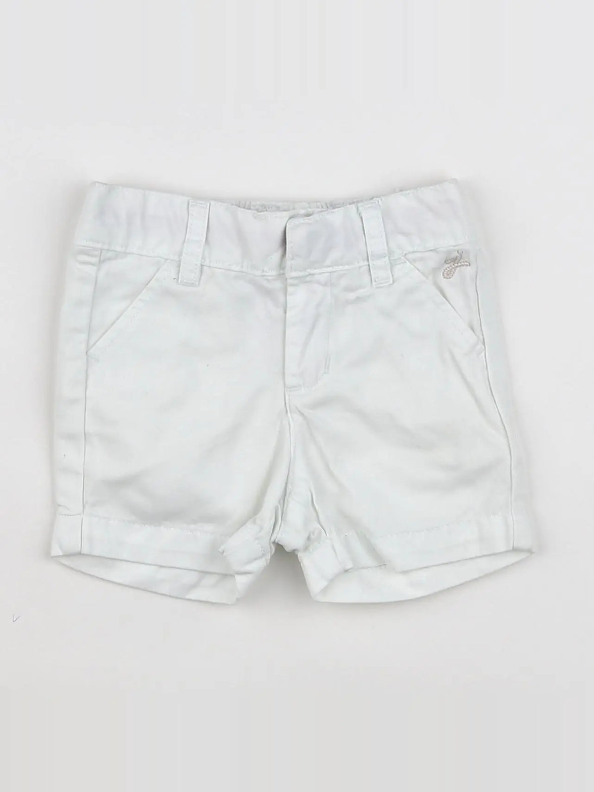 Jacadi - short blanc - 6 mois