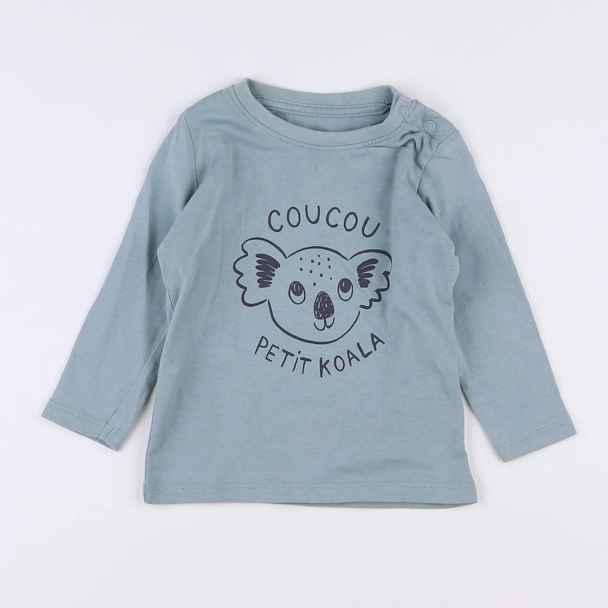 Vertbaudet - tee-shirt vert - 9 mois