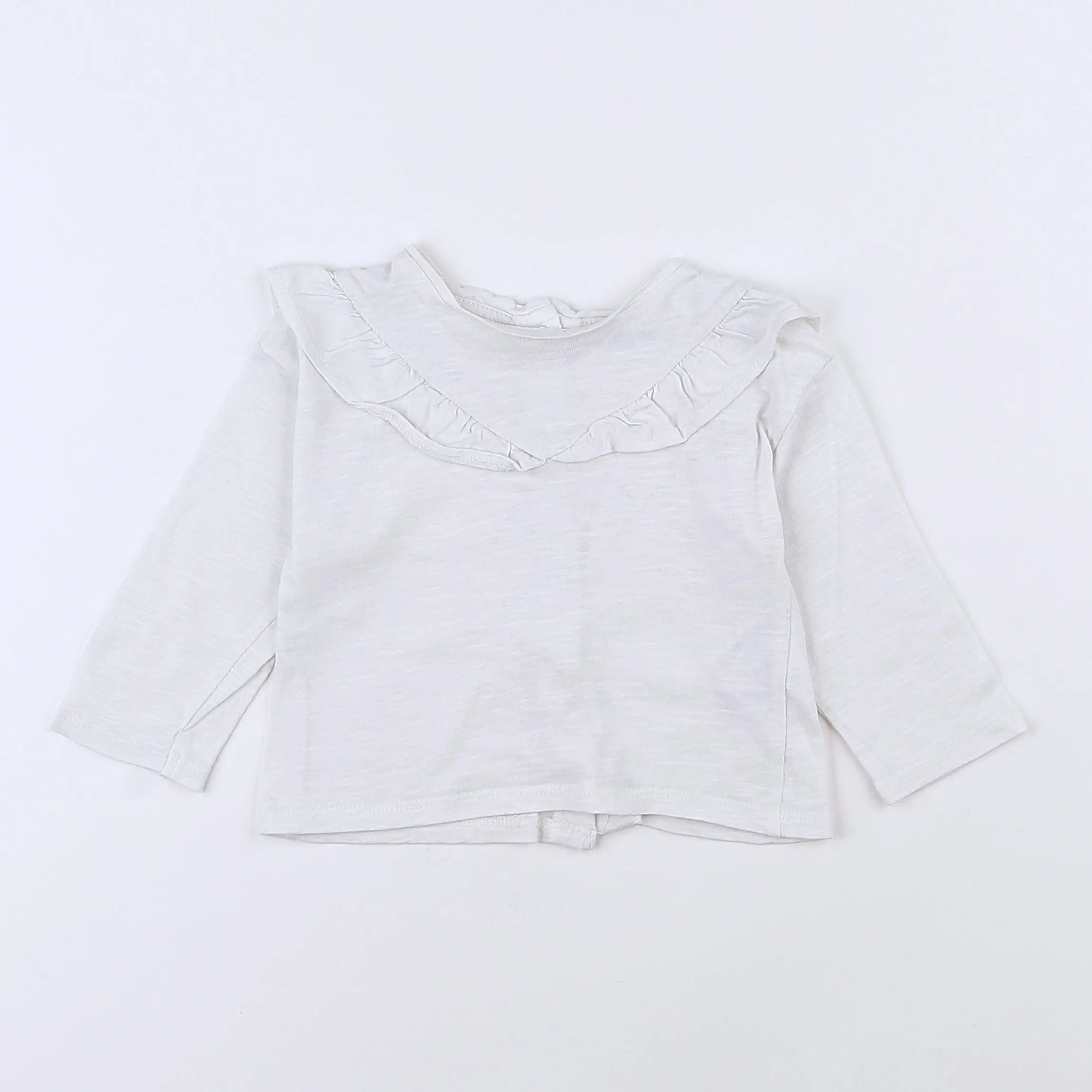 Vertbaudet - tee-shirt blanc - 9 mois