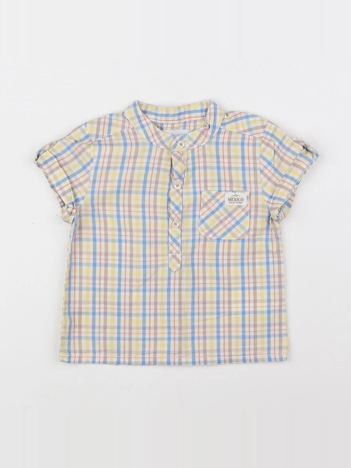 Cadet Rousselle - chemise multicolore - 12 mois