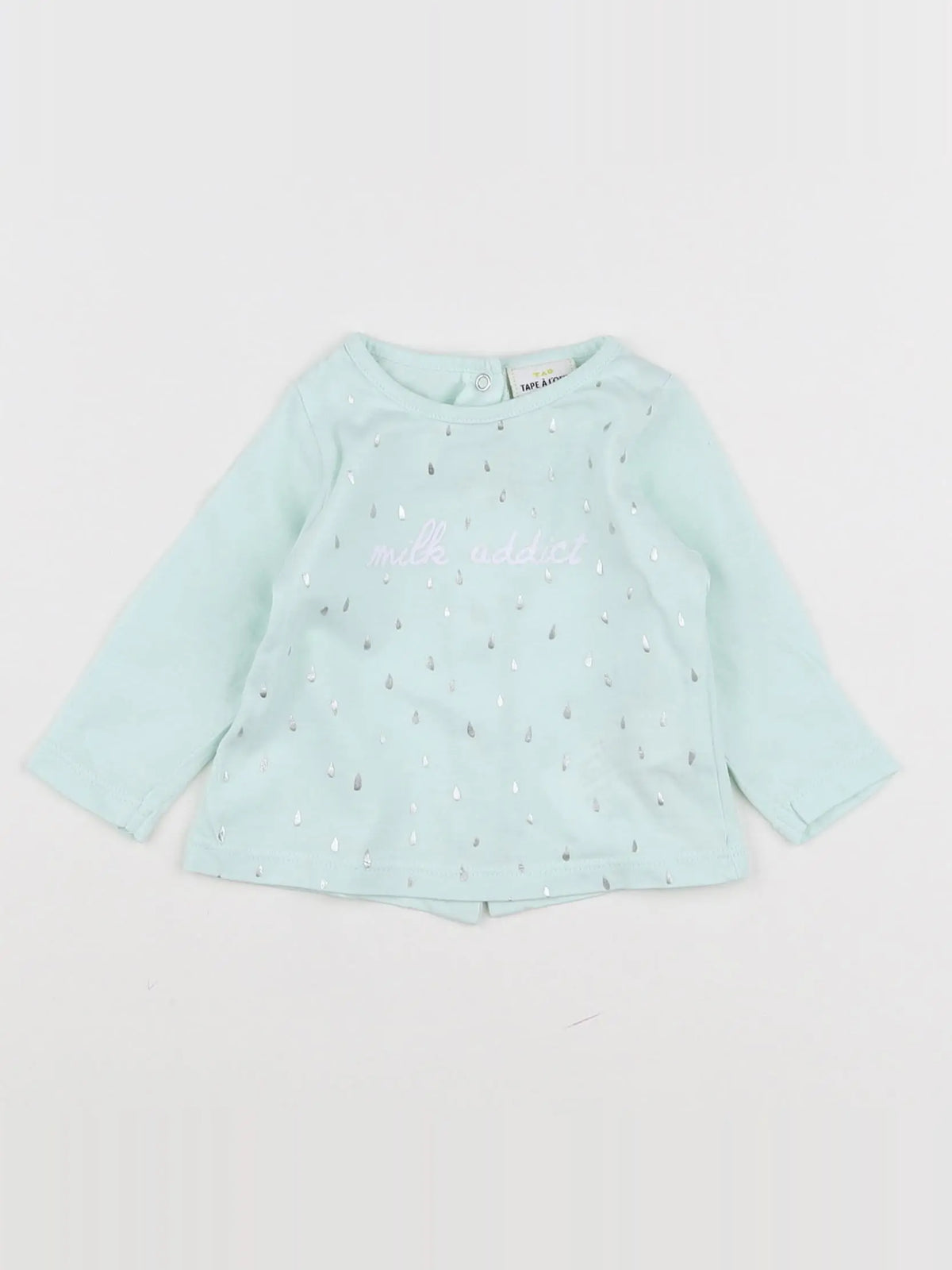 Tape à l'oeil - tee-shirt bleu - 3 mois