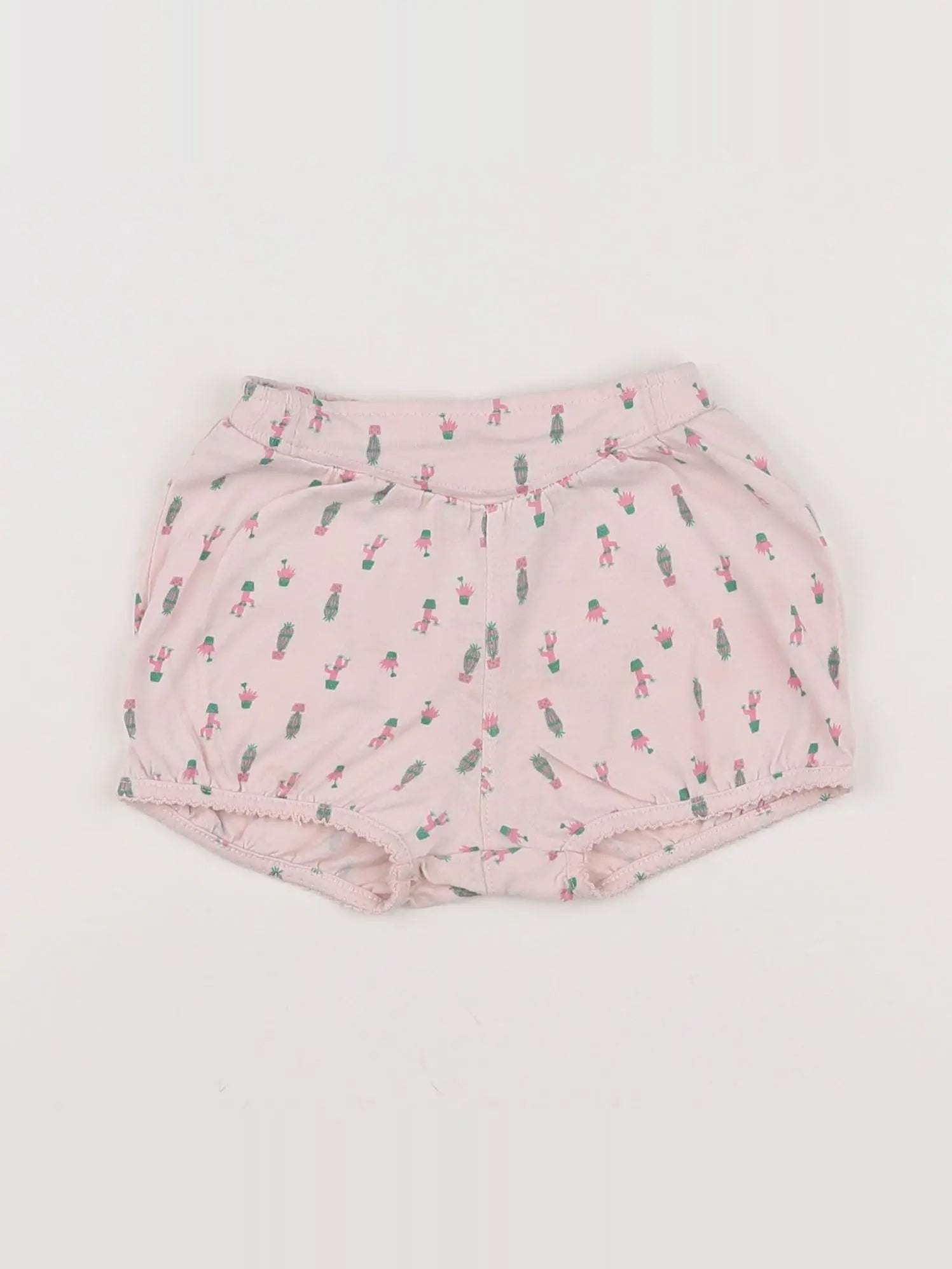 La Redoute - short rose - 9 mois