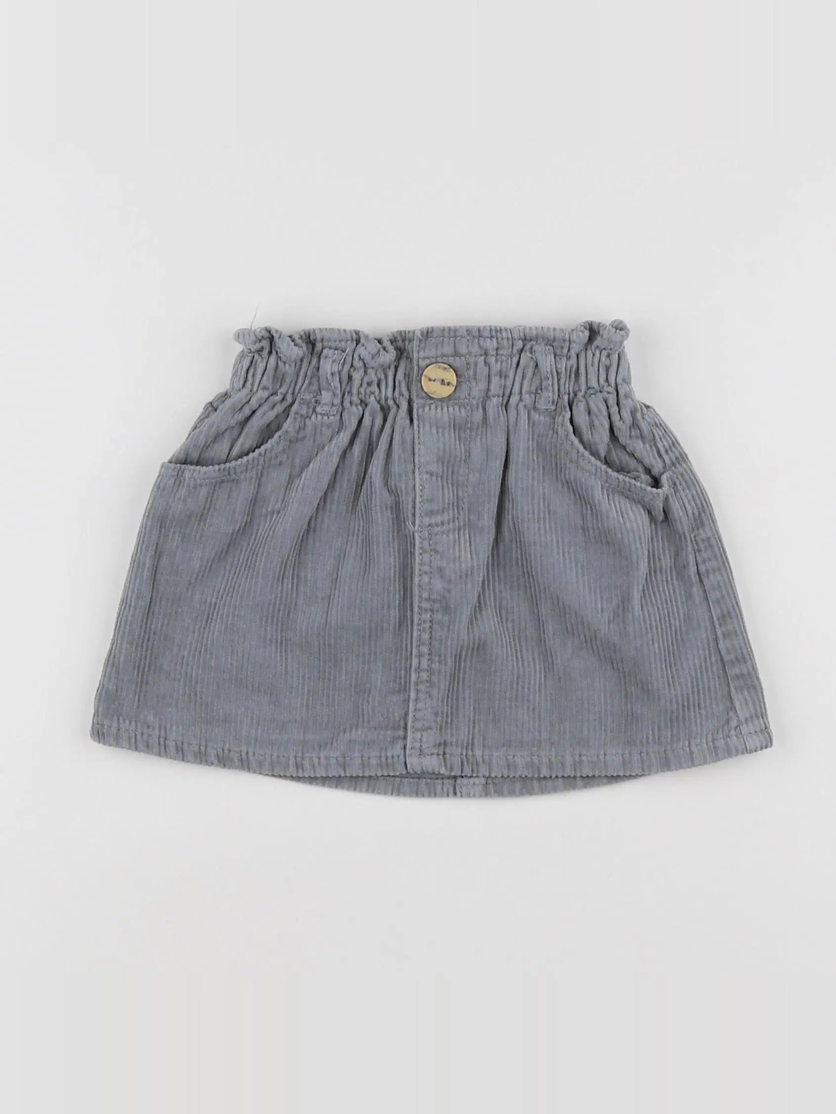 Zara - jupe bleu - 12/18 mois