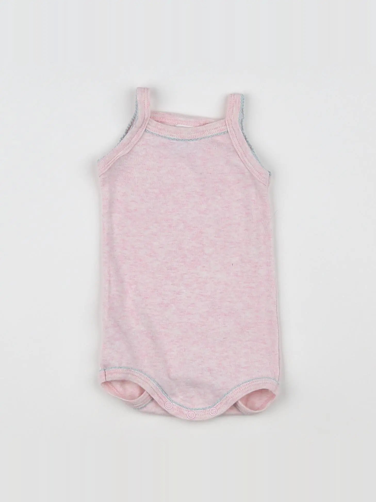 Petit Bateau - body rose - 3 mois
