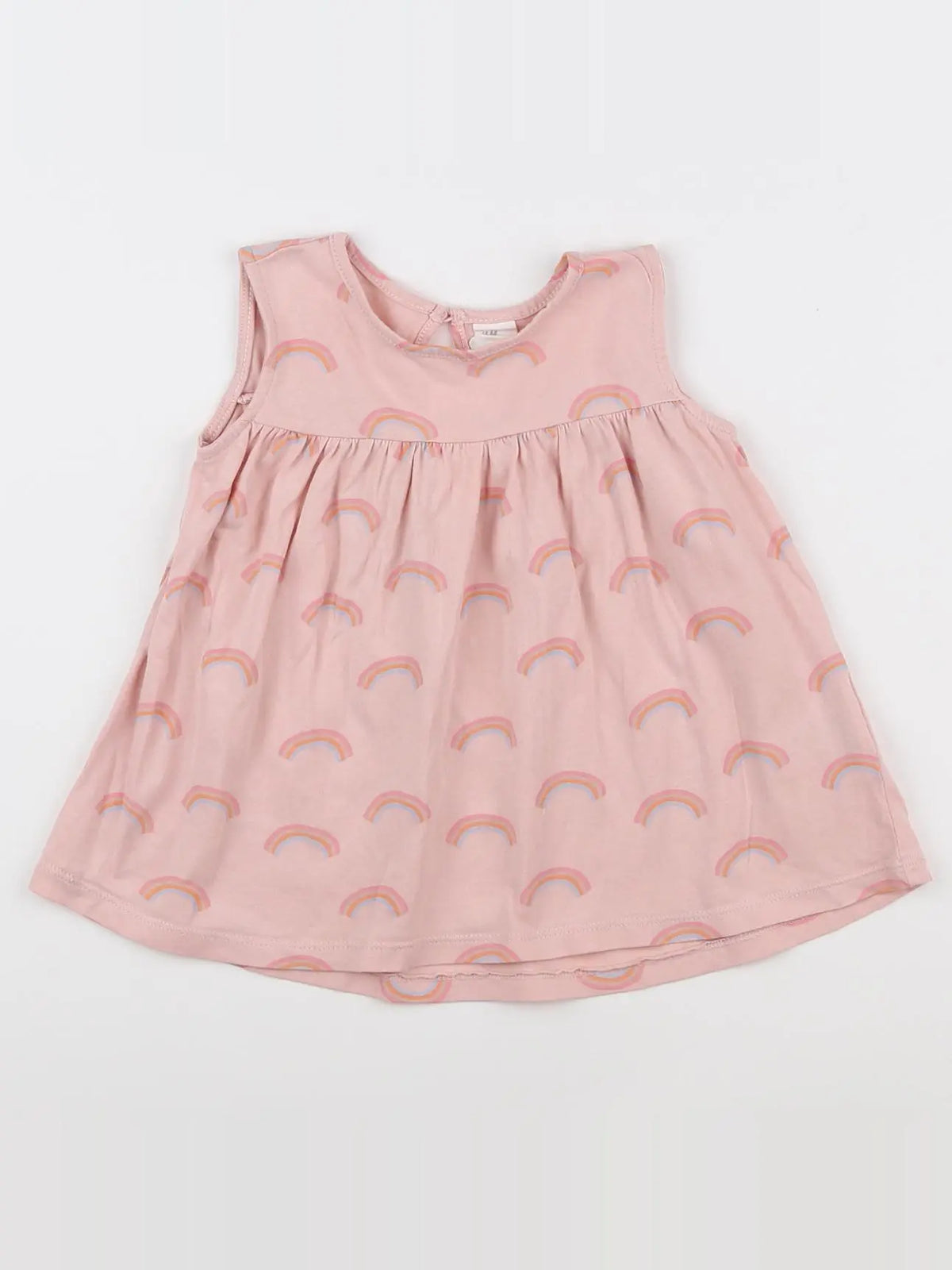 H&M - robe rose - 2 ans