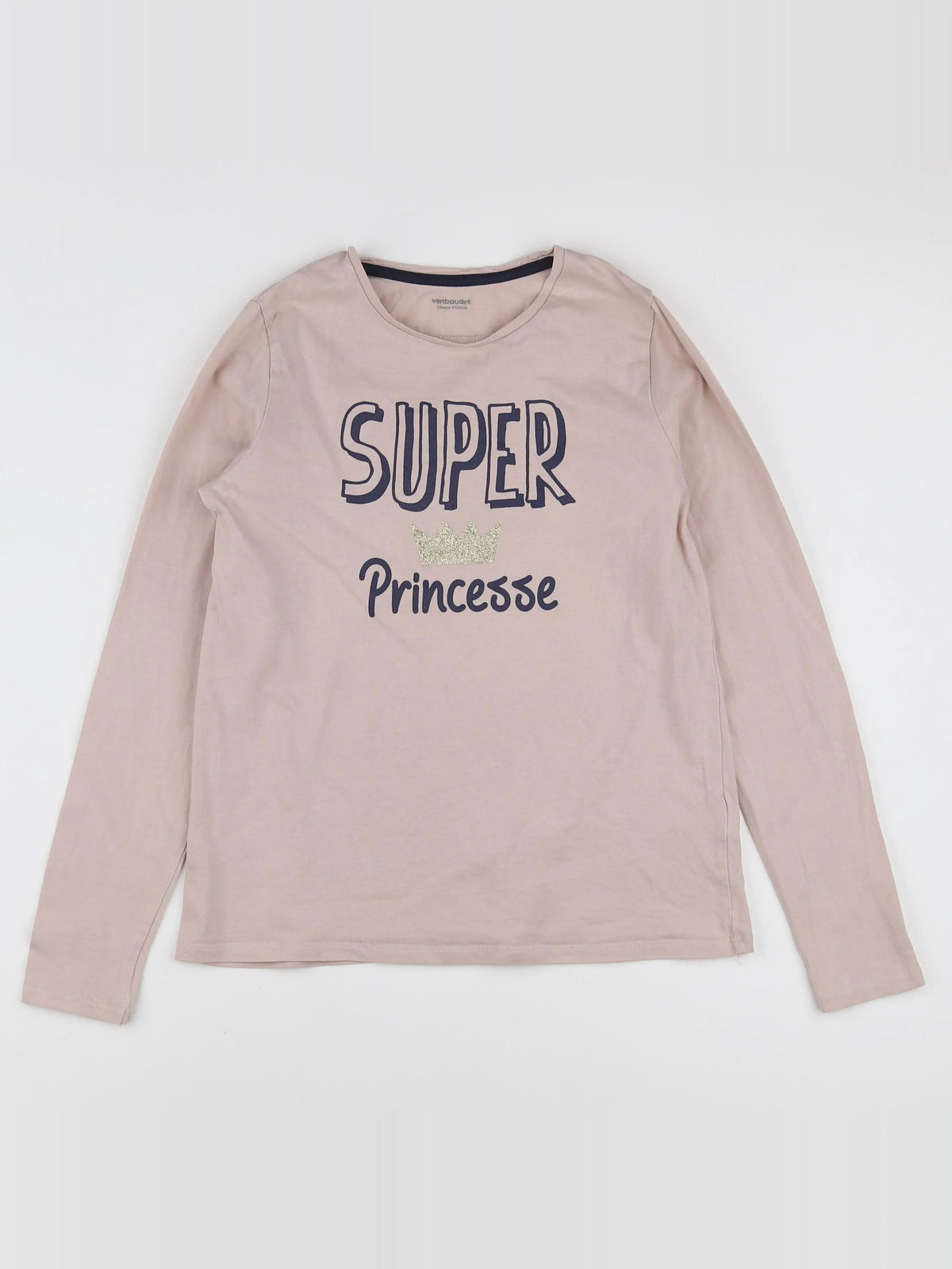 Vertbaudet - tee-shirt rose - 12 ans