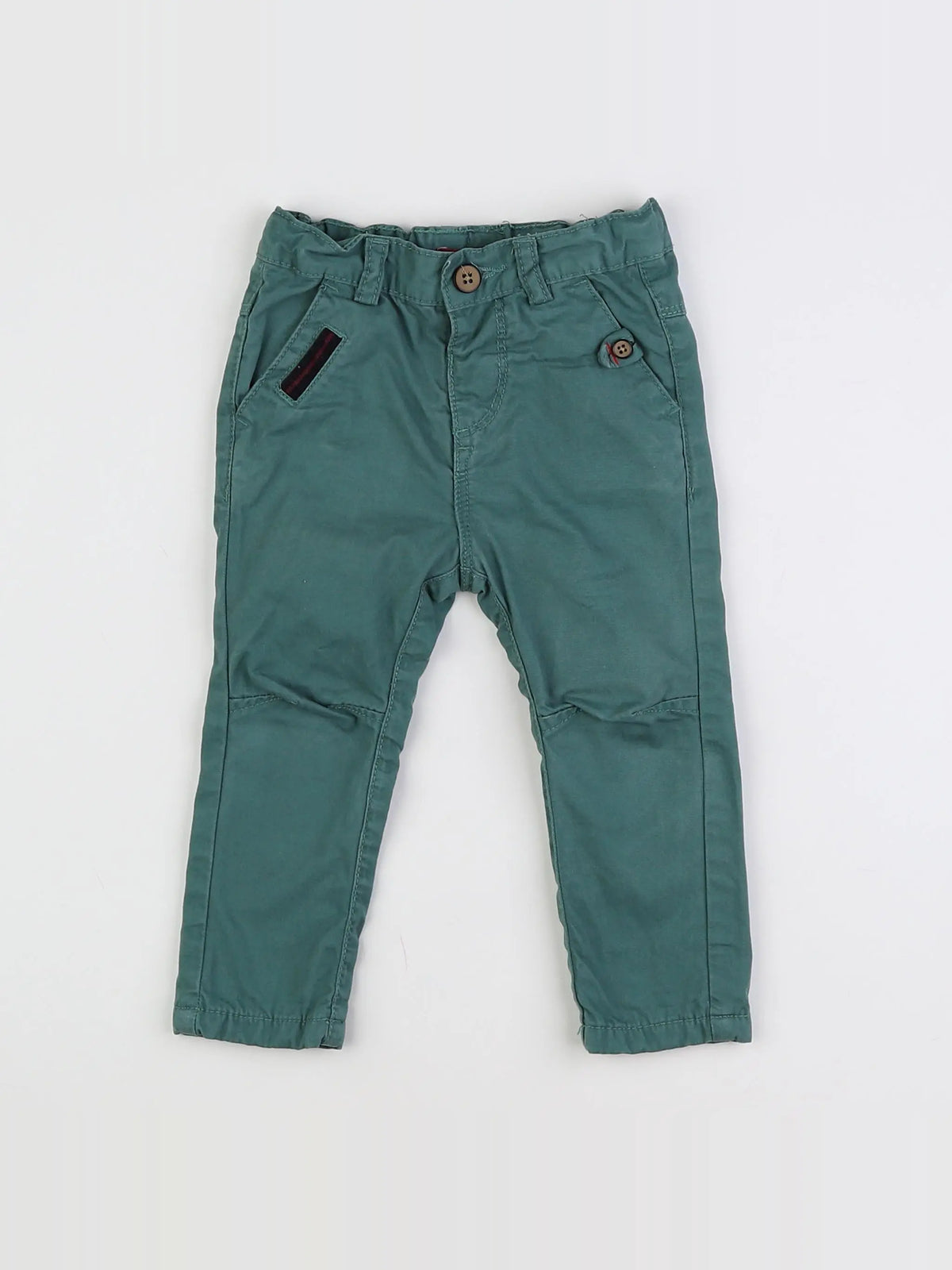 Tape à l'oeil - pantalon vert - 12 mois
