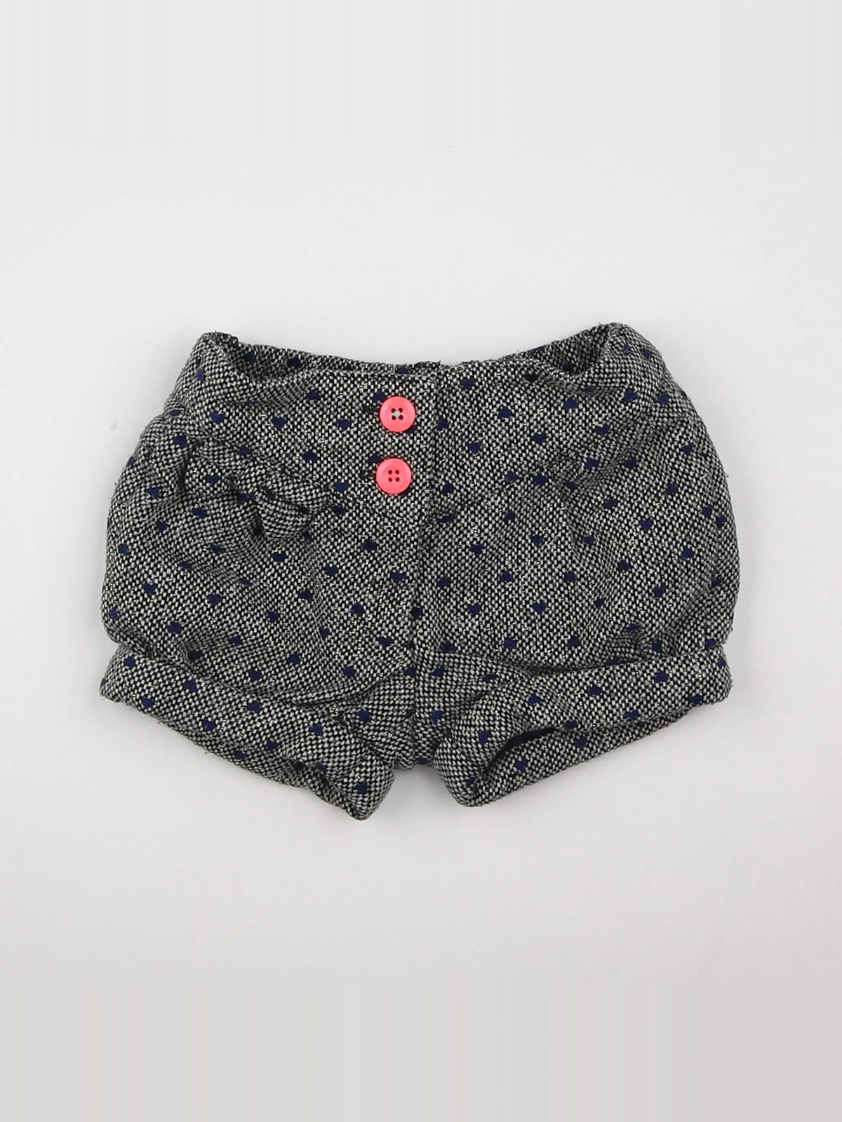 Billie Blush - short gris, or - 12 mois