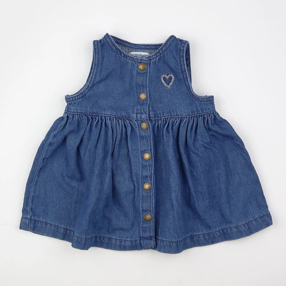 Vertbaudet - robe bleu - 6 mois