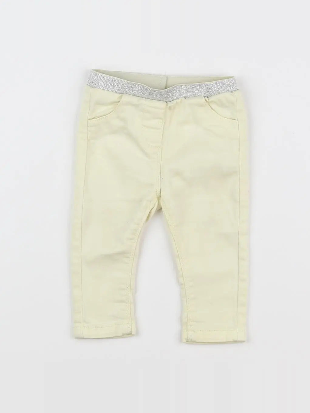 Tape à l'oeil - jegging jaune - 6 mois