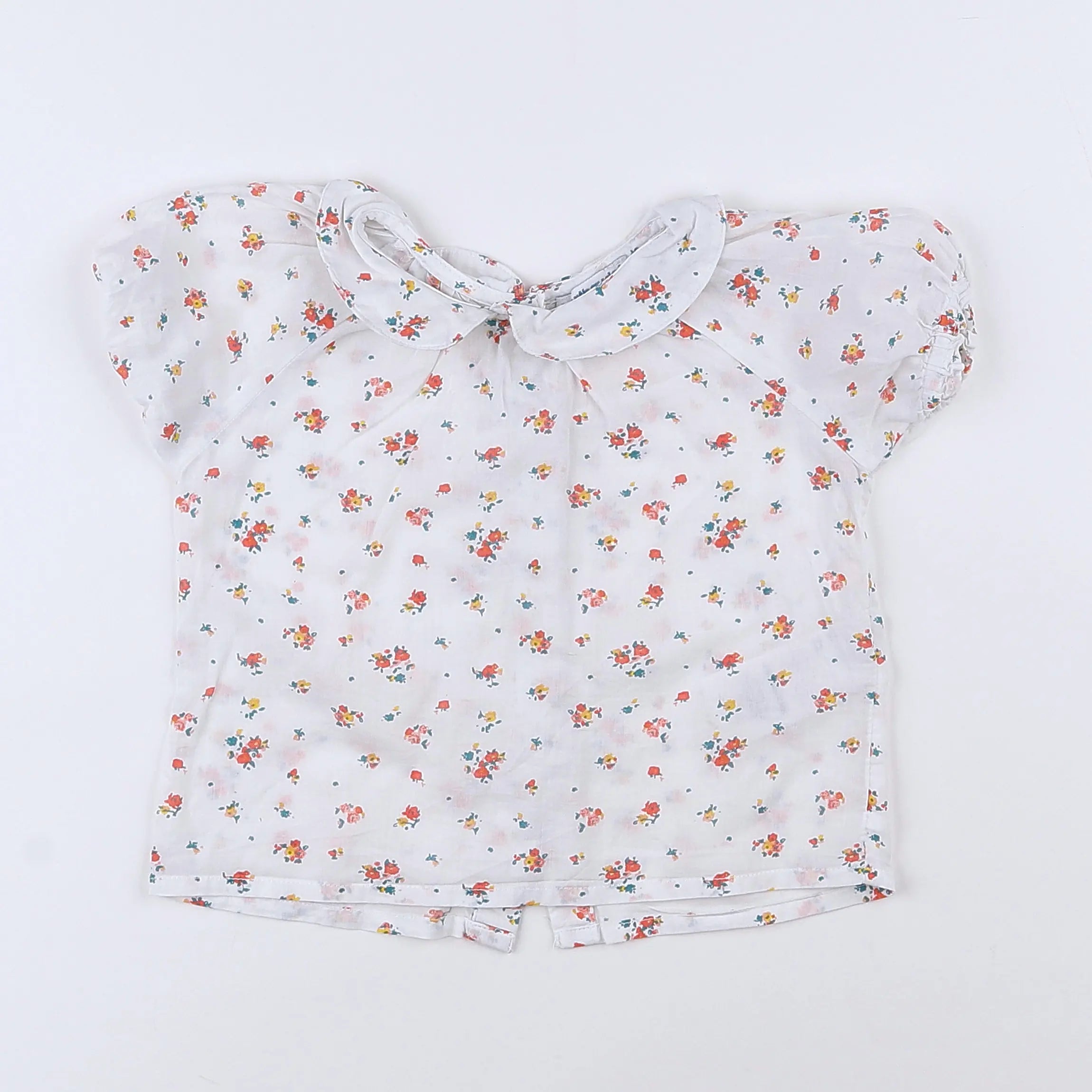 Vertbaudet - blouse blanc - 18 mois
