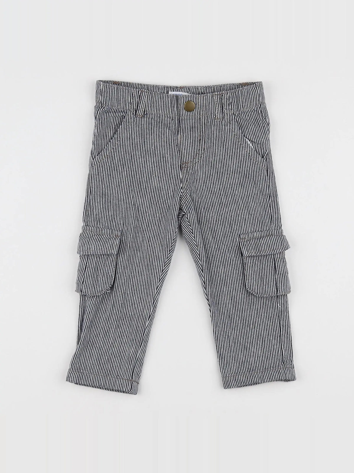 Boutchou - pantalon bleu - 9 mois