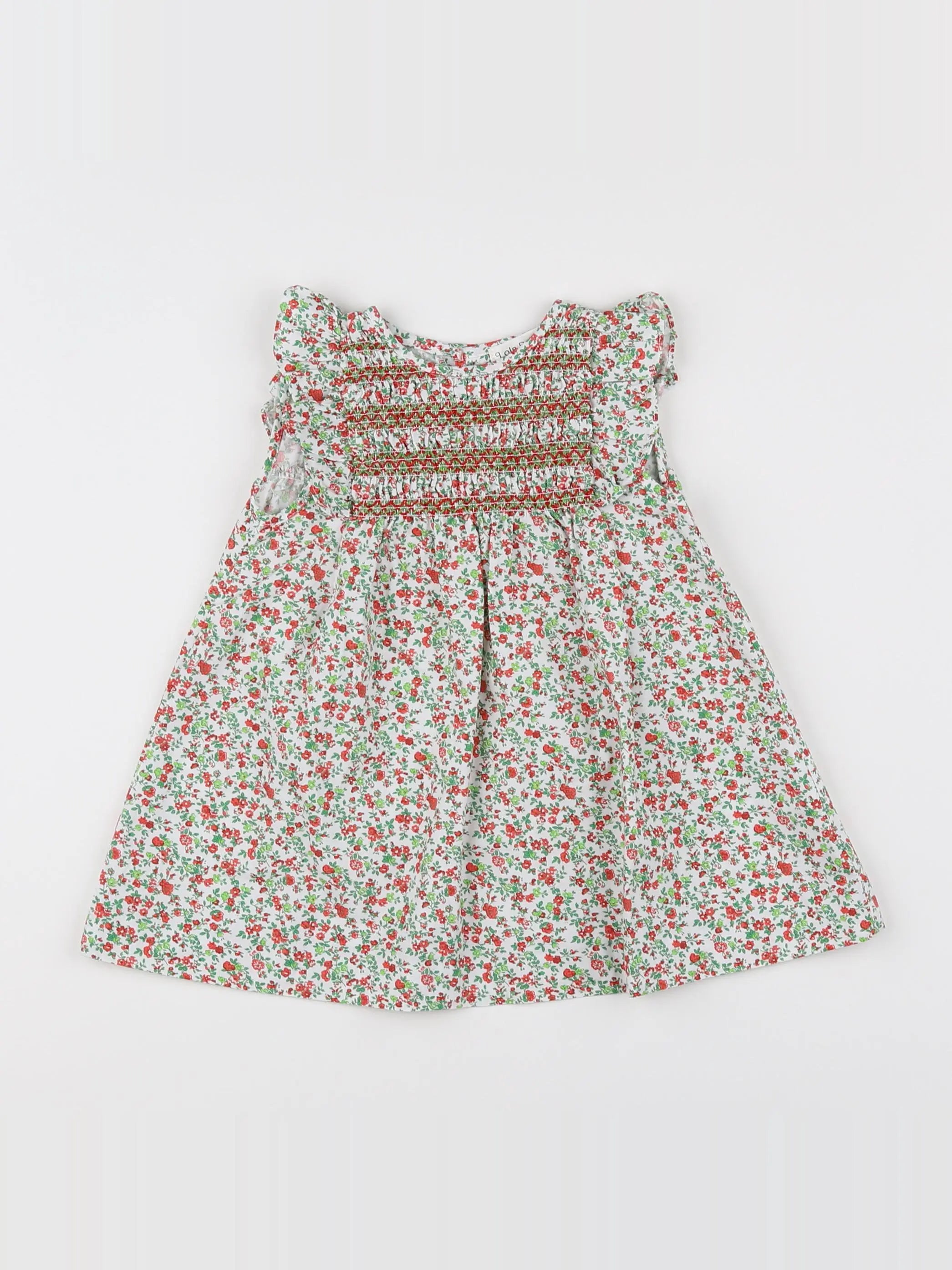 Lola Palacios - robe multicolore - 12 mois