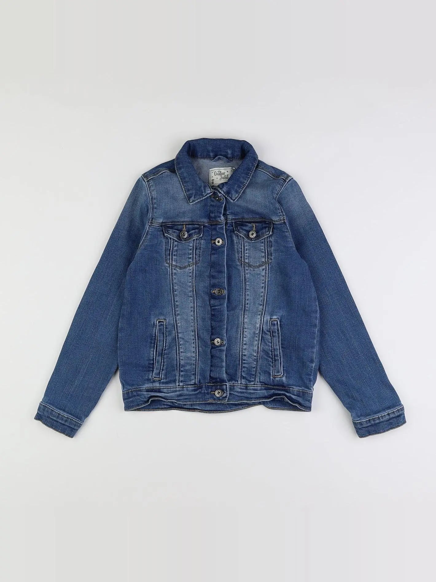 Vertbaudet - veste bleu - 9 ans