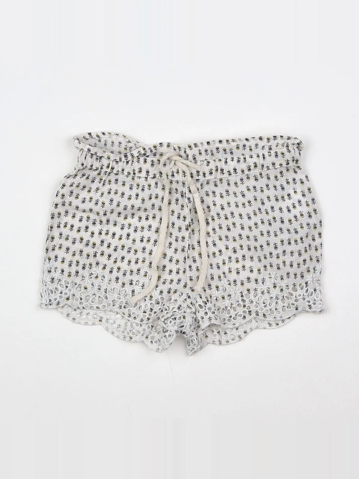 Boutchou - short blanc - 9 mois