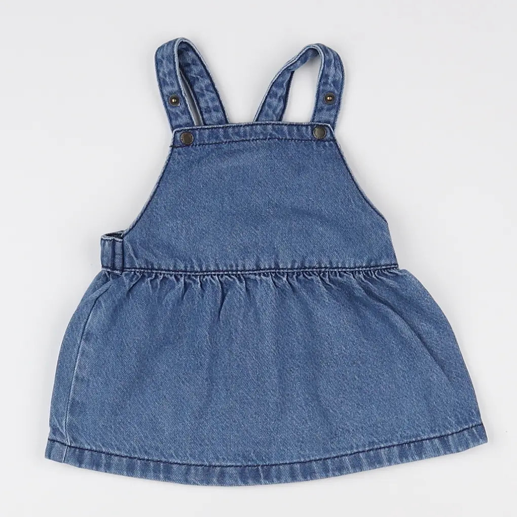 Vertbaudet - robe bleu - 6 mois