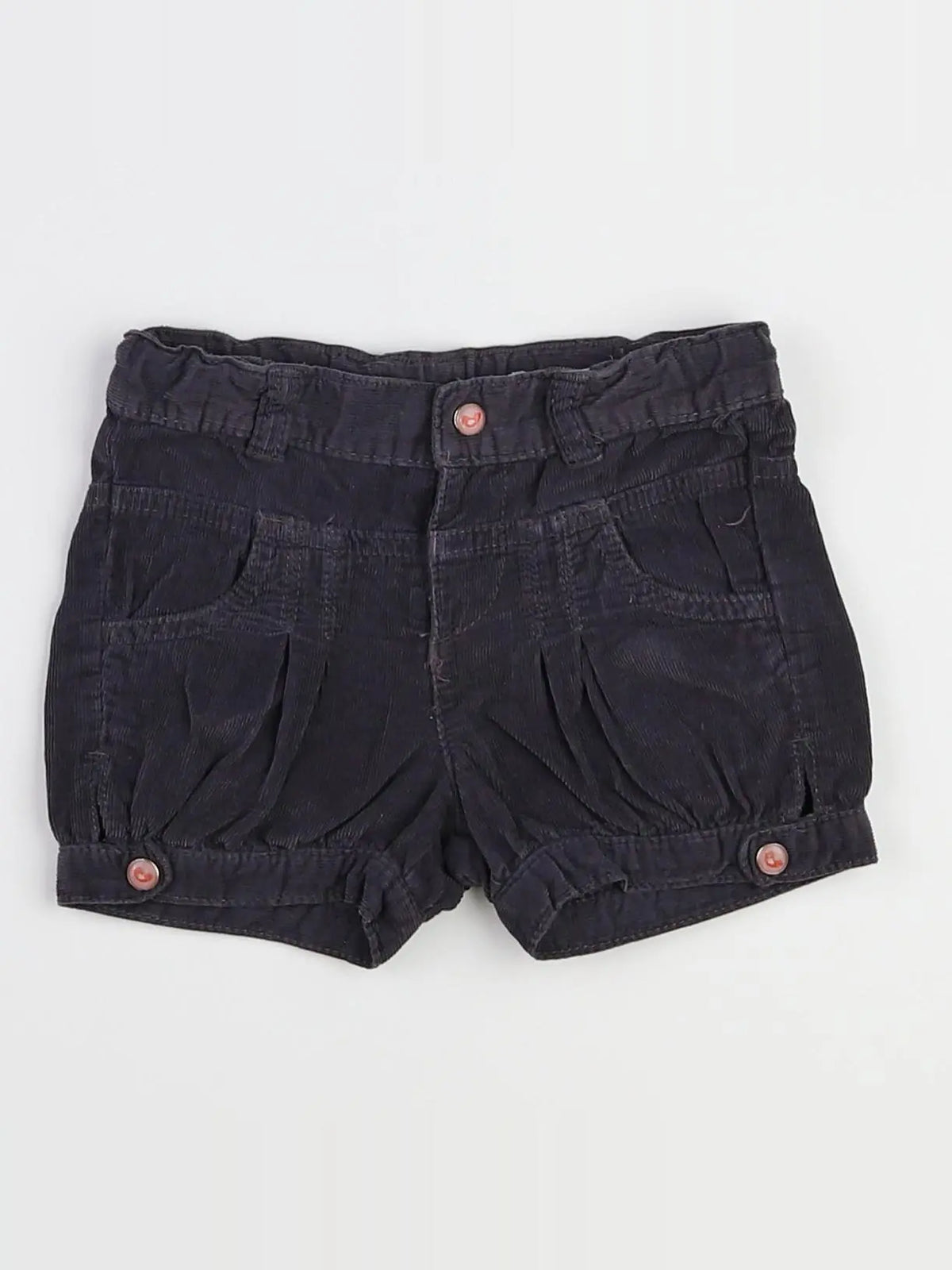 Vertbaudet - short gris - 18 mois