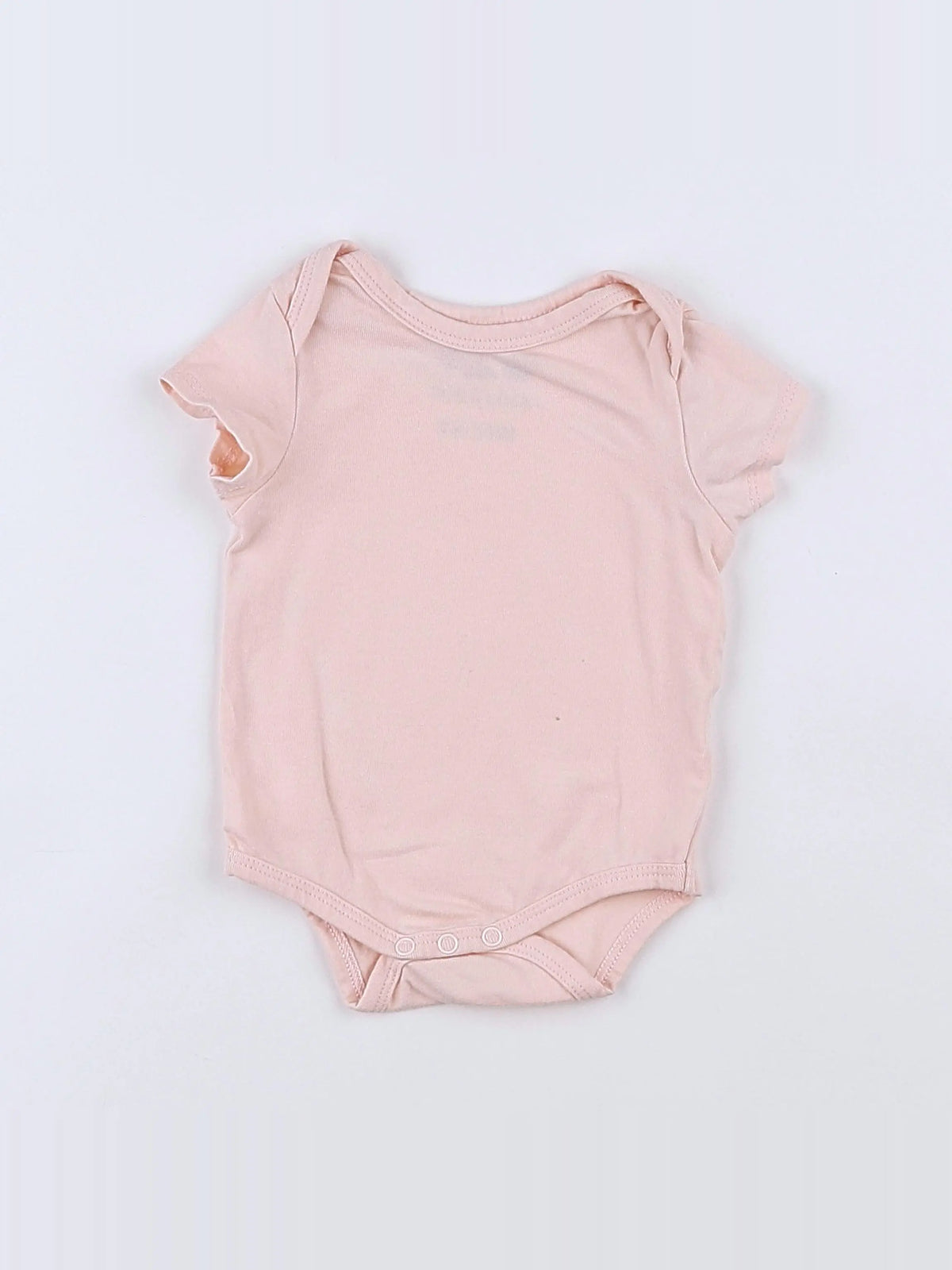 Tape à l'oeil - body rose - 3 mois