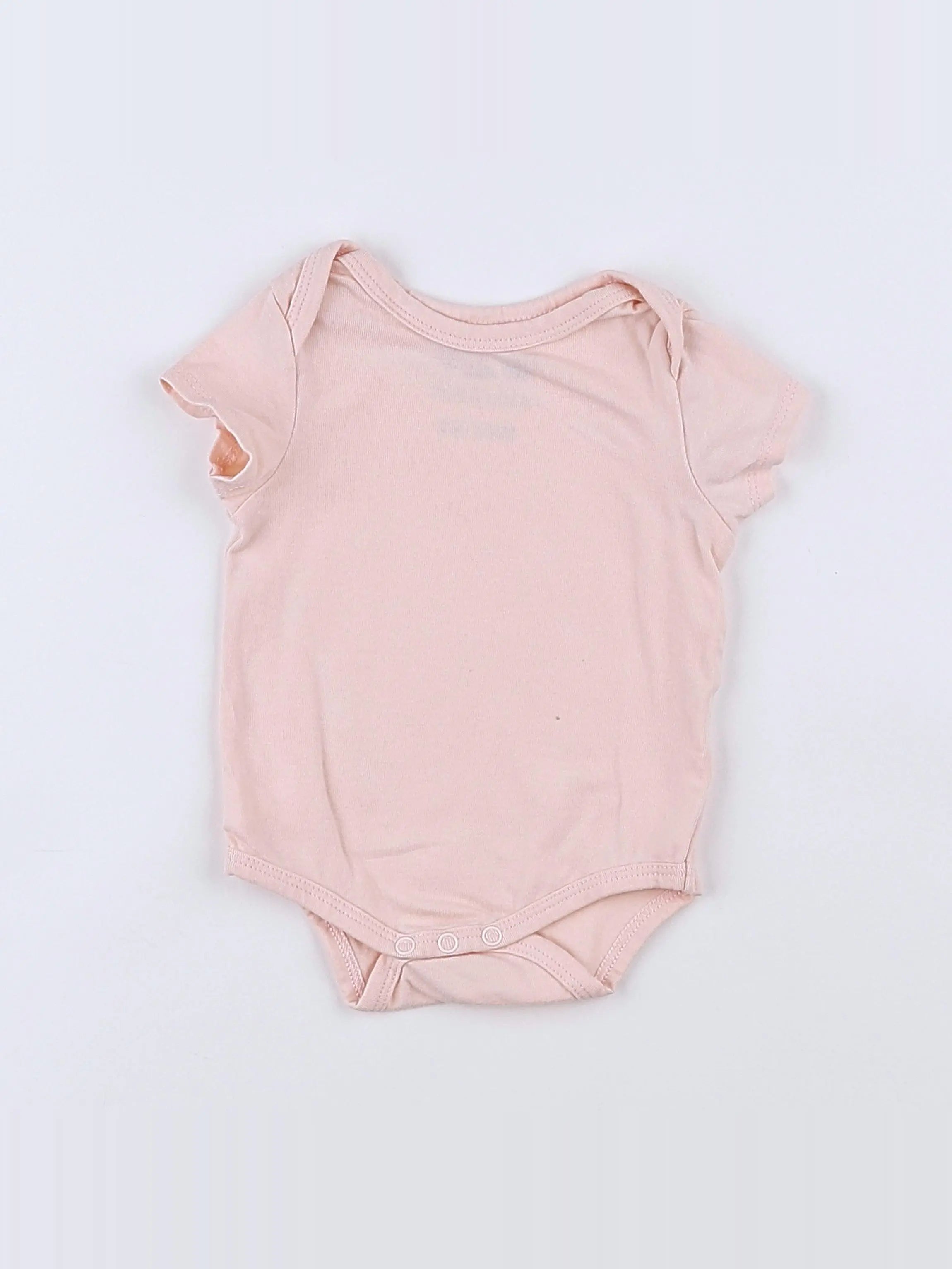 Tape à l'oeil - body rose - 3 mois