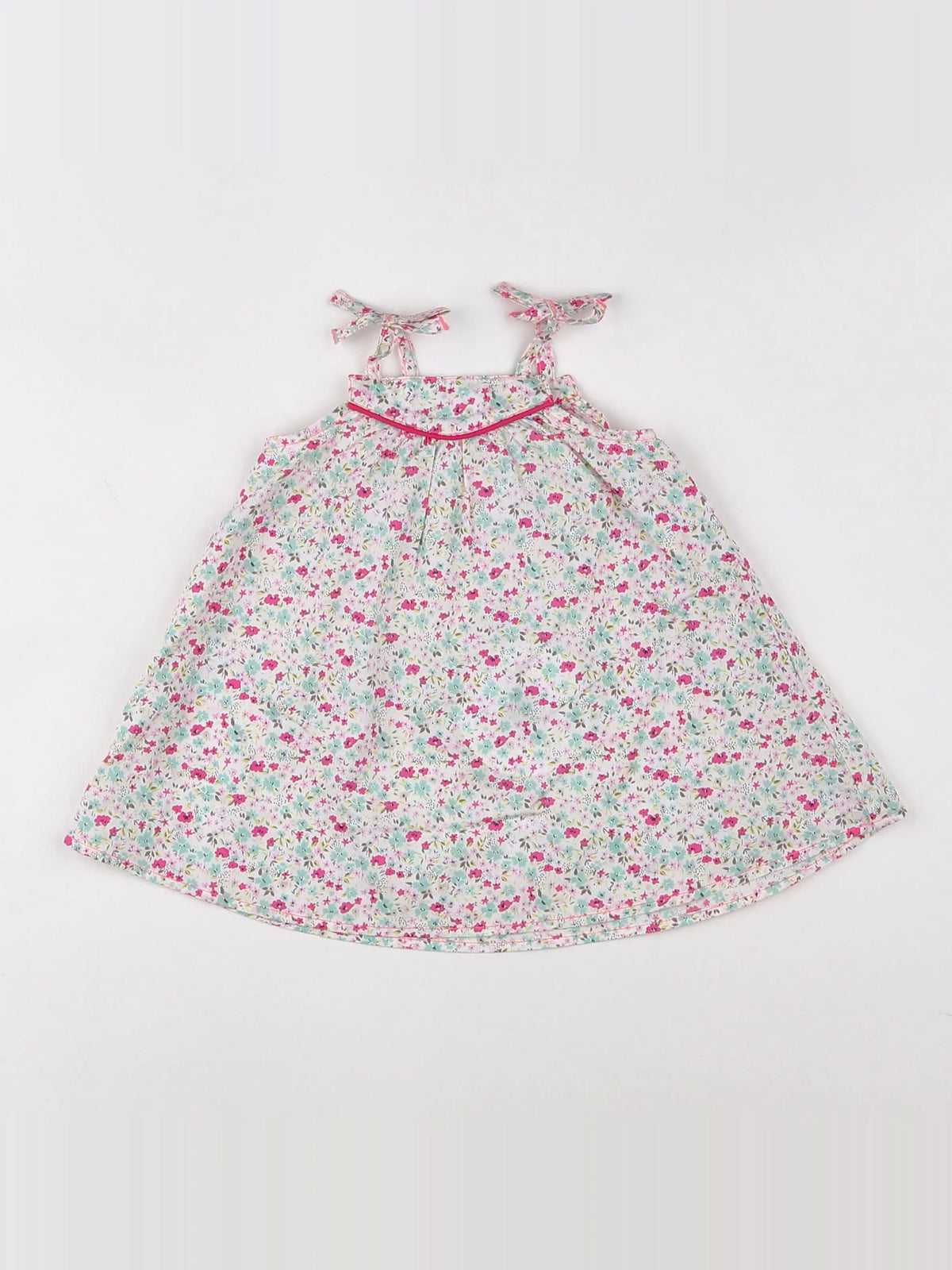 Petit Bateau - robe multicolore - 3 mois