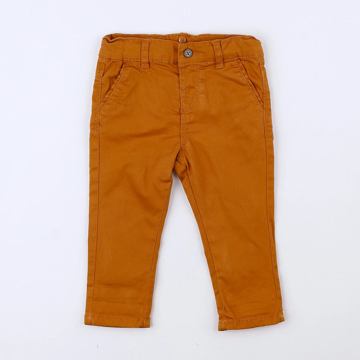 Vertbaudet - jean marron - 6 mois