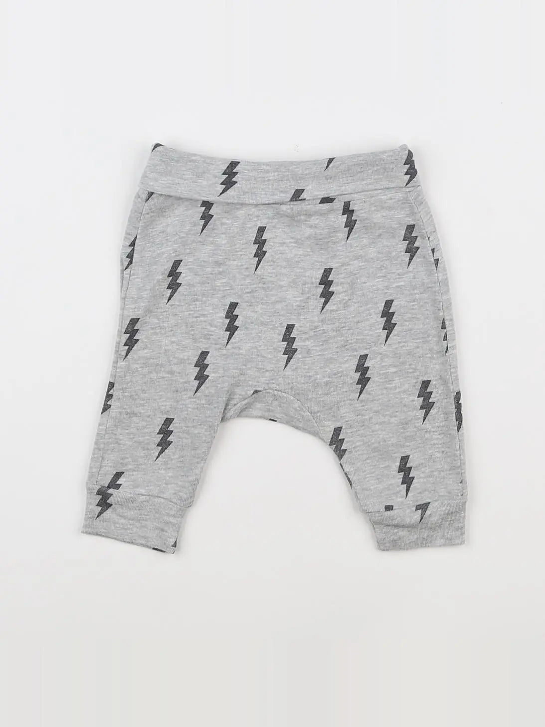 H&M - legging gris - 1 mois