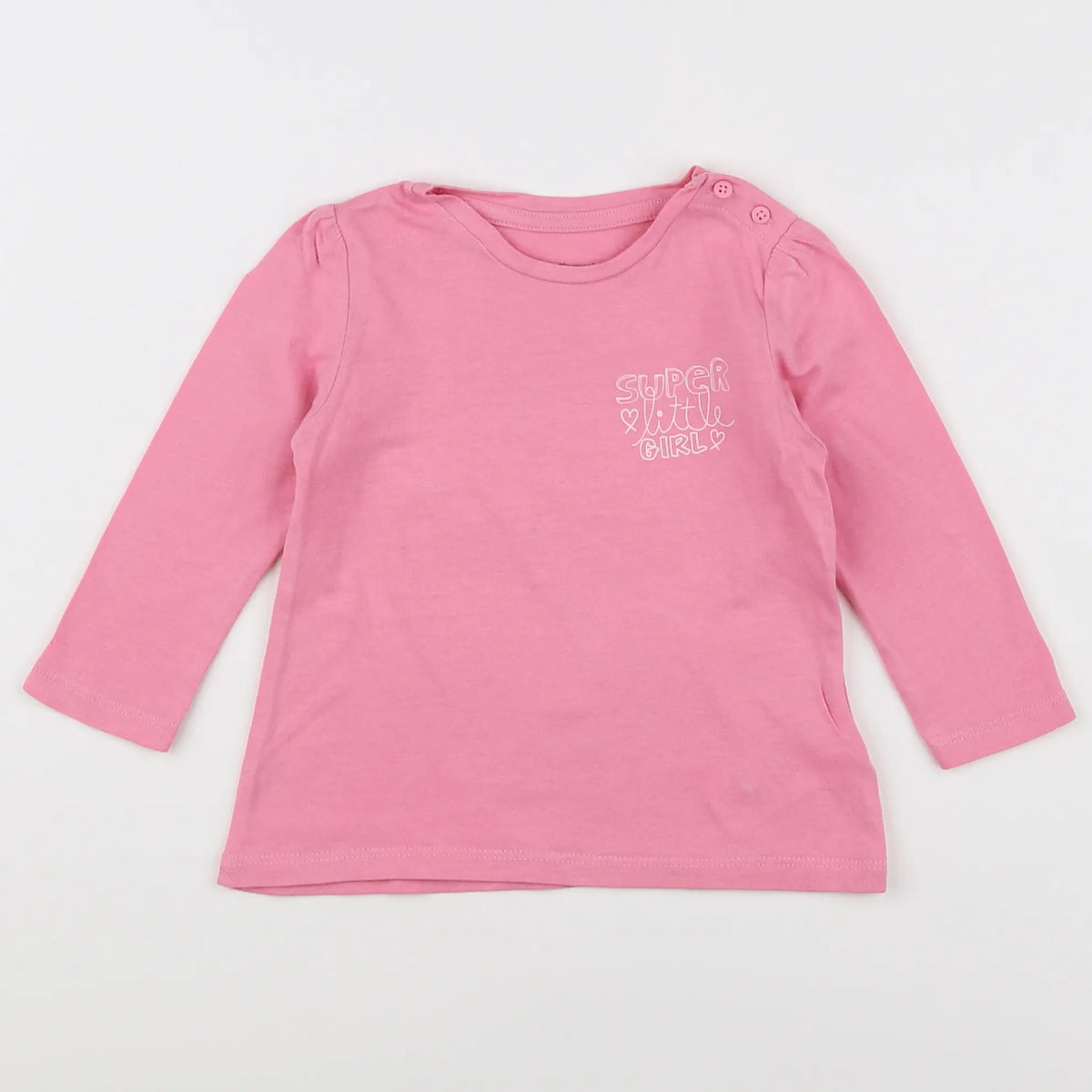 Vertbaudet - robe rose - 9 mois