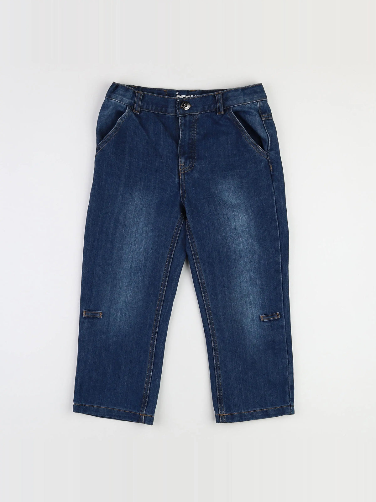 Vertbaudet - pantacourt bleu - 9 ans