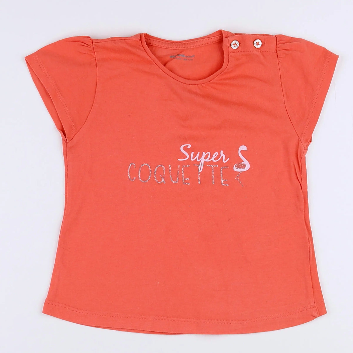 Vertbaudet - tee-shirt rose - 2 ans