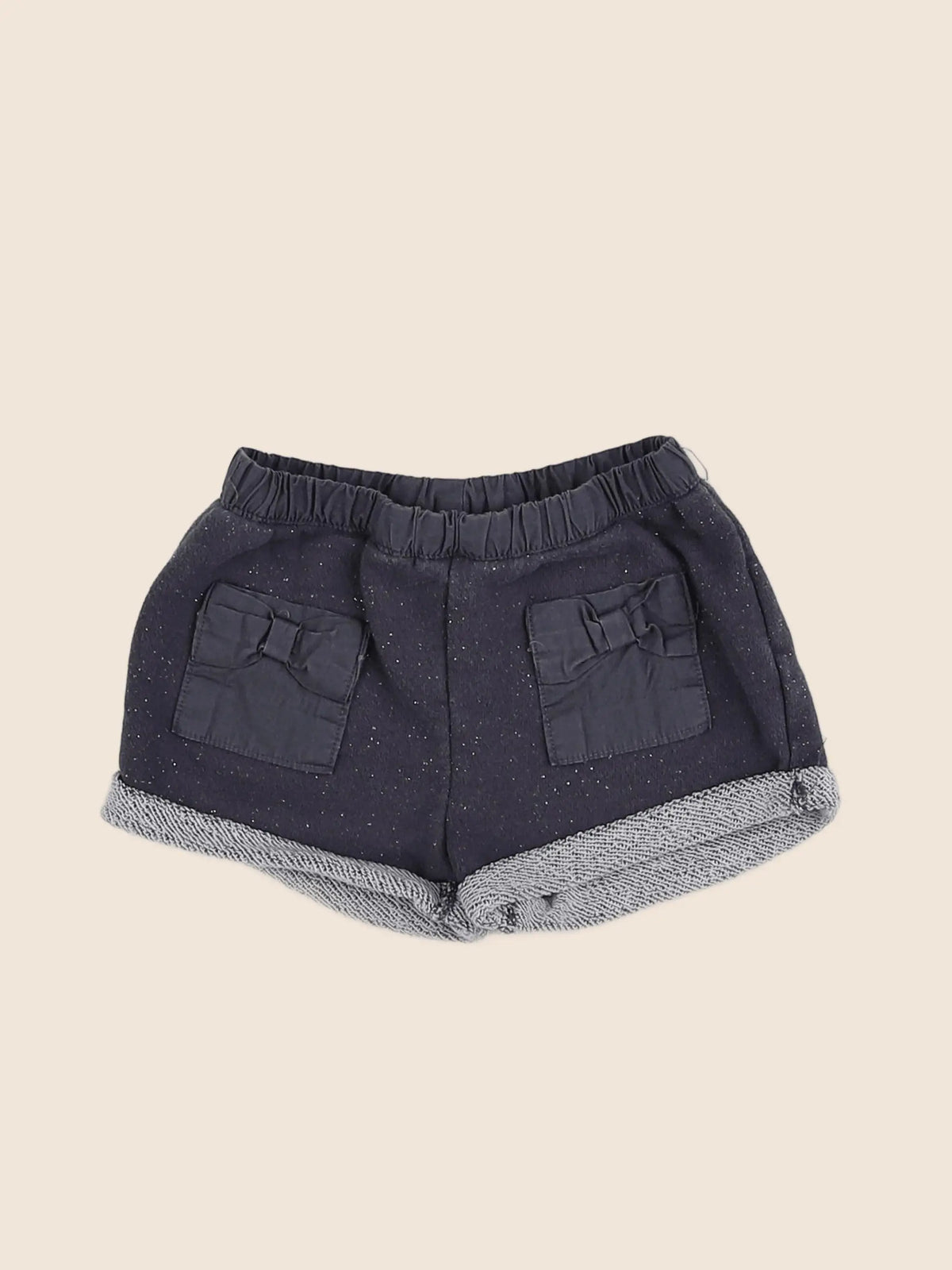 Vertbaudet - short gris, argent - 12 mois