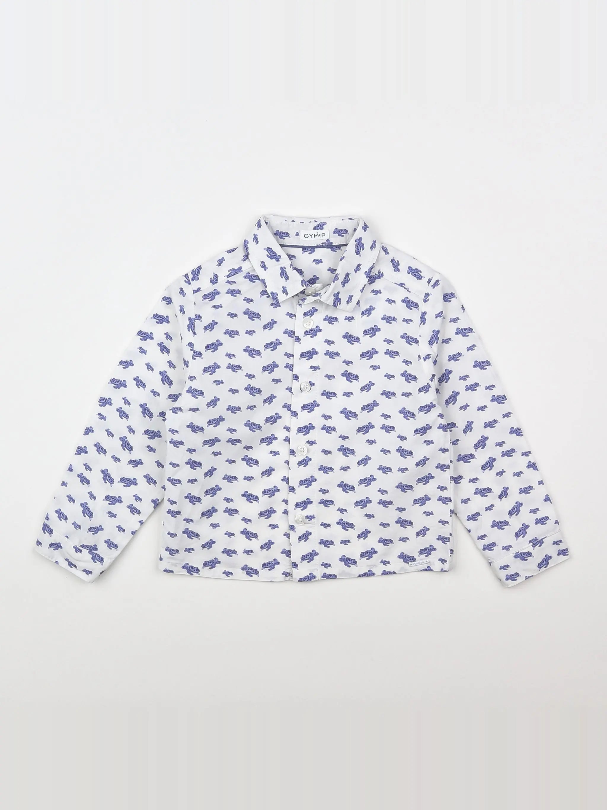 Gymp - chemise bleu - 2 ans