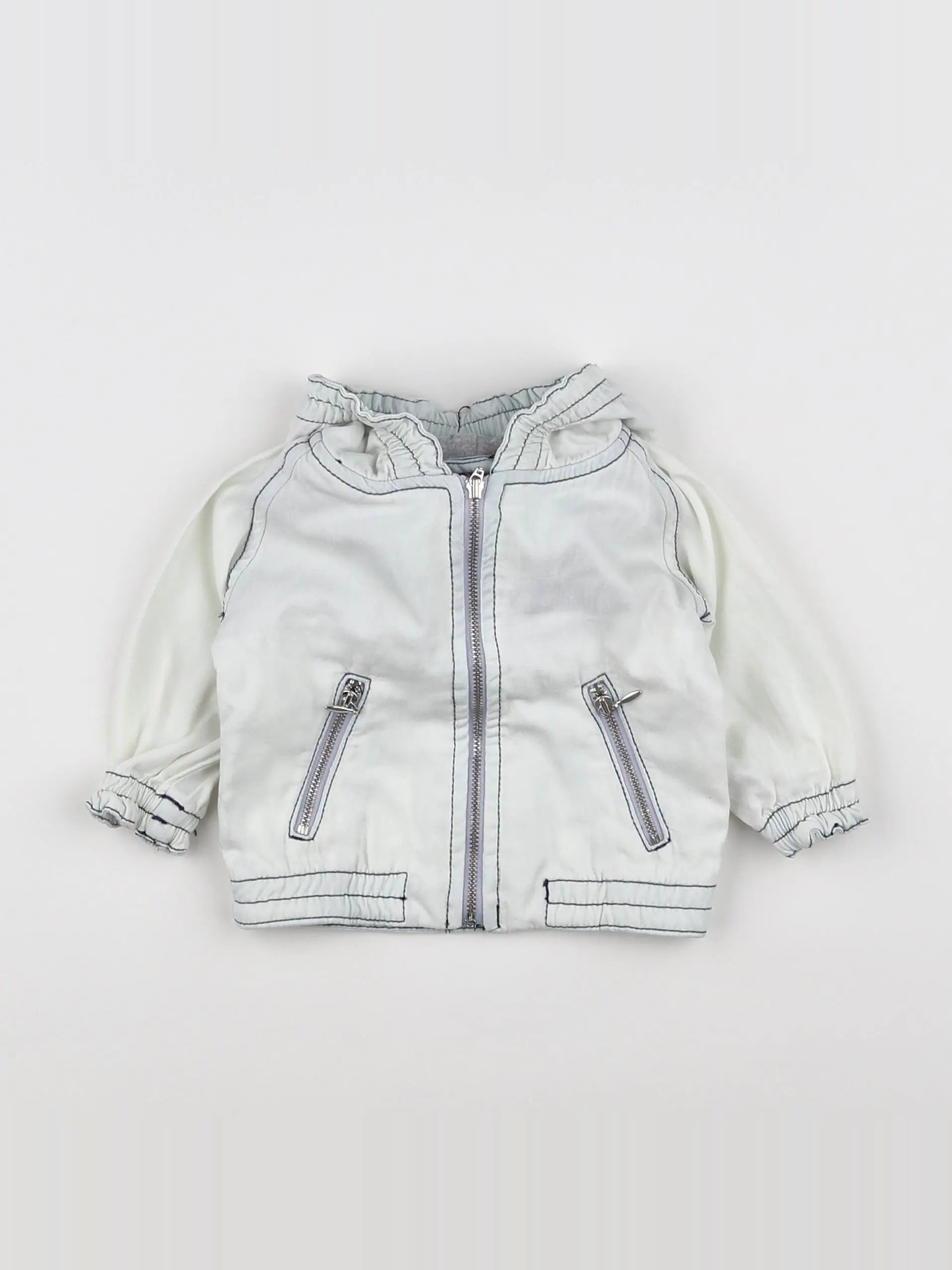 Kids Case - sweat blanc - 3 mois