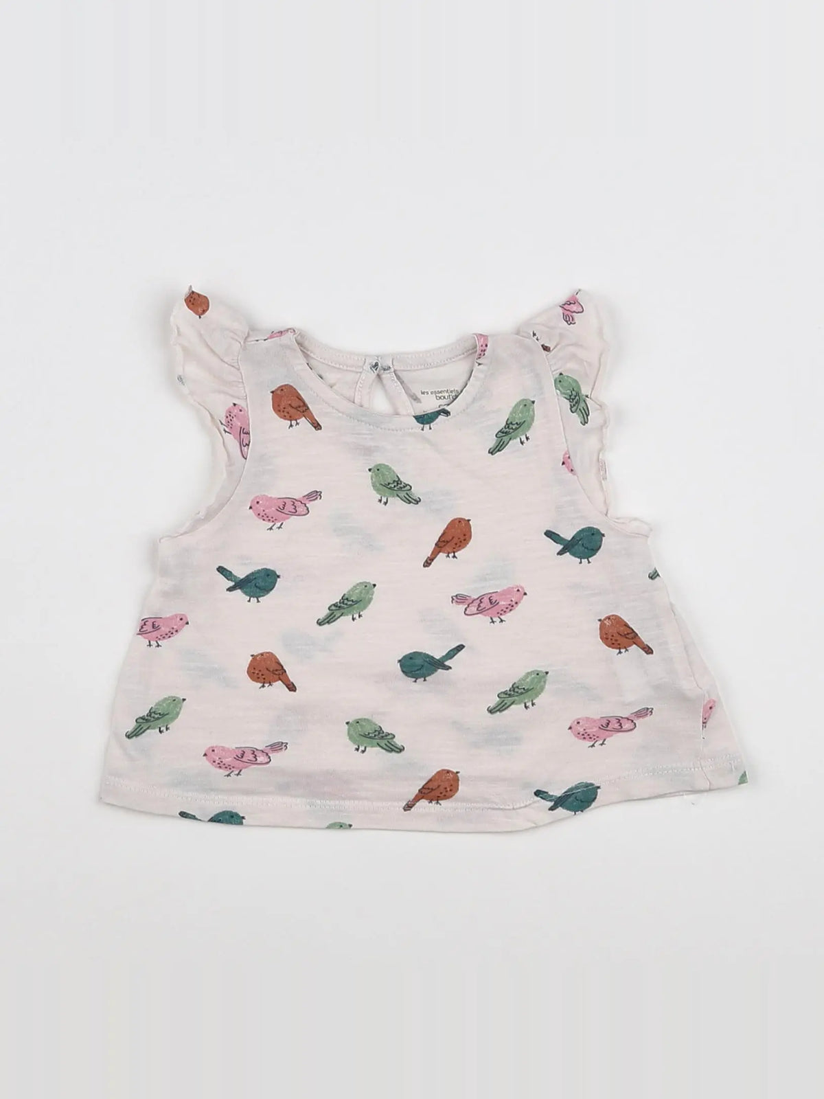Boutchou - tee-shirt beige - 6 mois